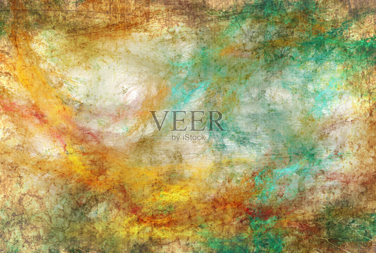 抽象分形背景、纹理插画图片素材