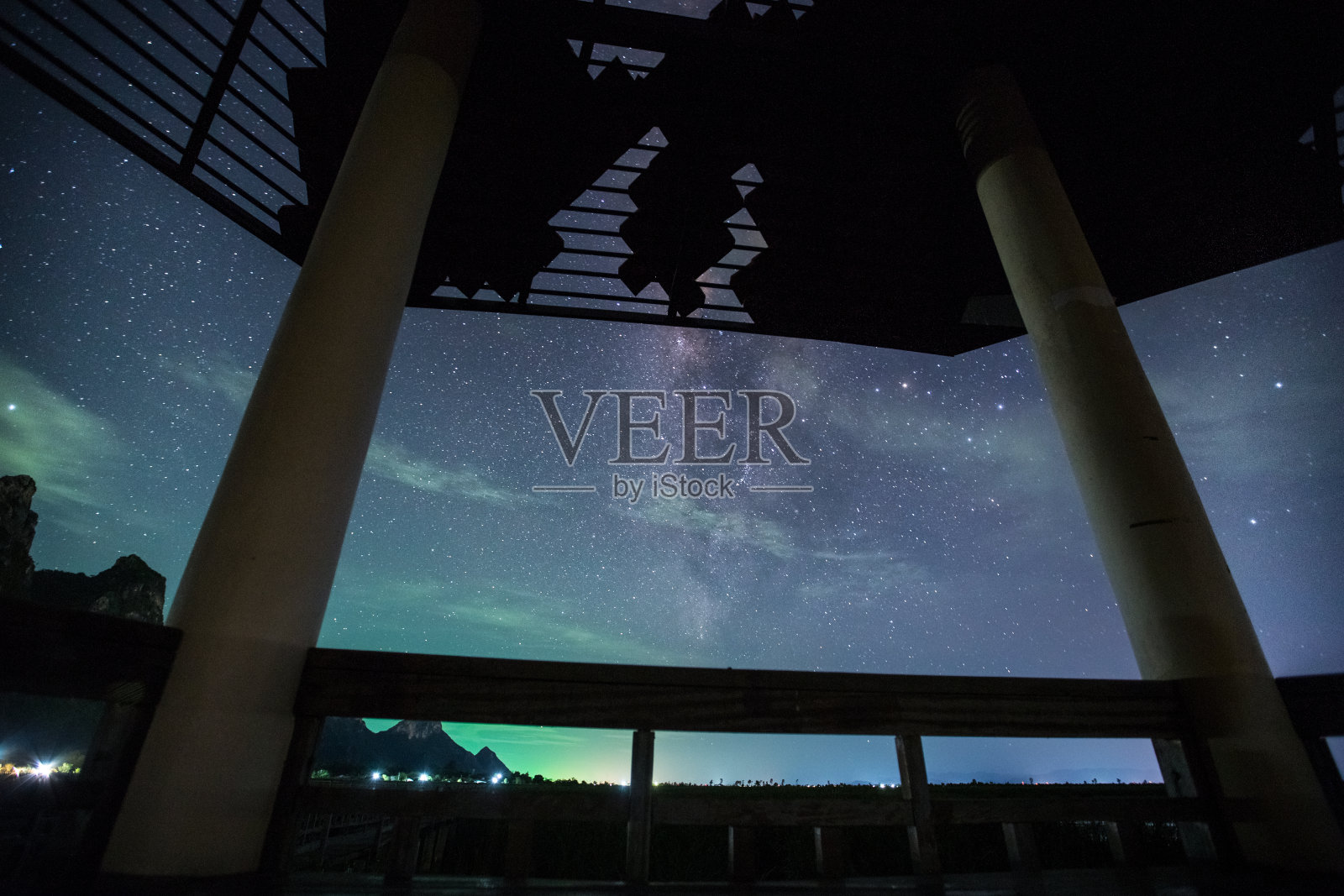 银河系照片摄影图片