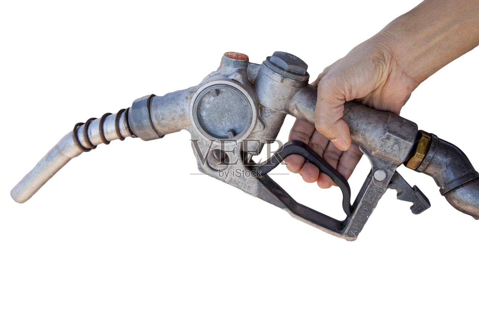 加油站泵。照片摄影图片