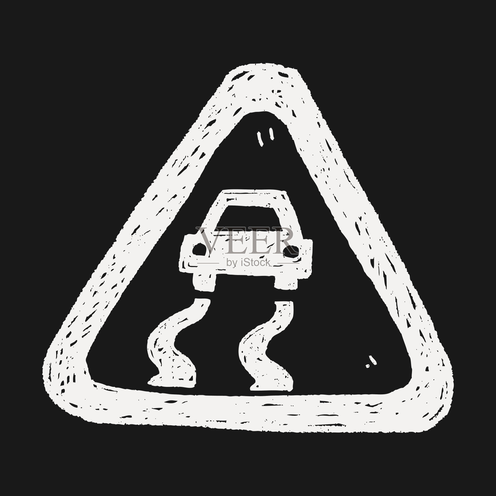 湿涂鸦时很滑插画图片素材