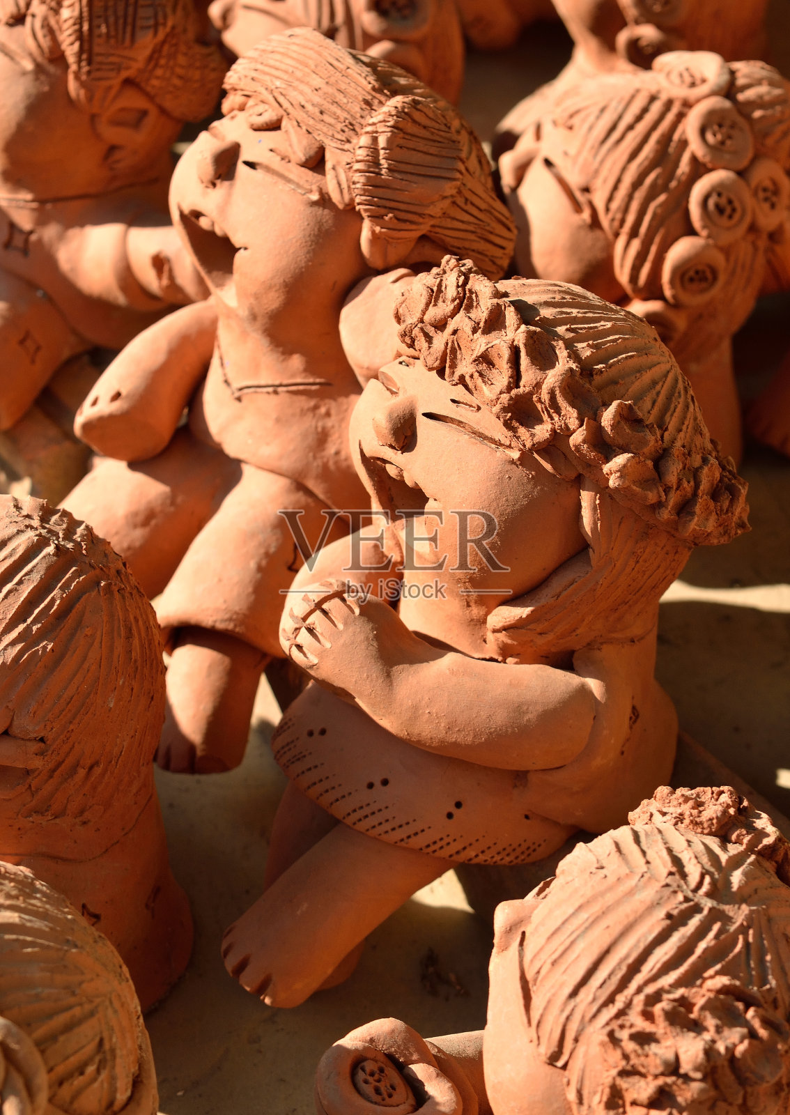 泥娃娃照片摄影图片