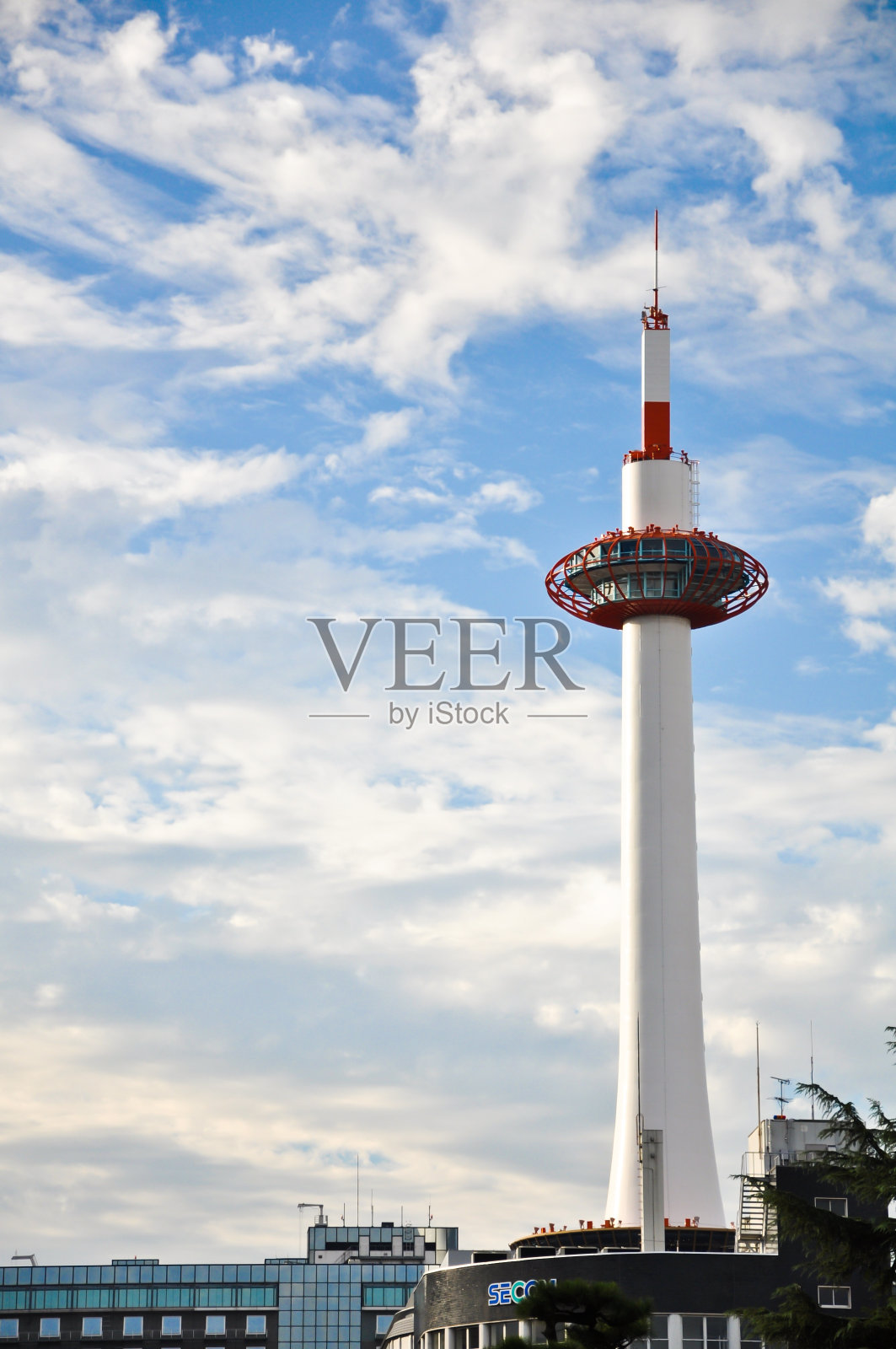 京都大厦照片摄影图片