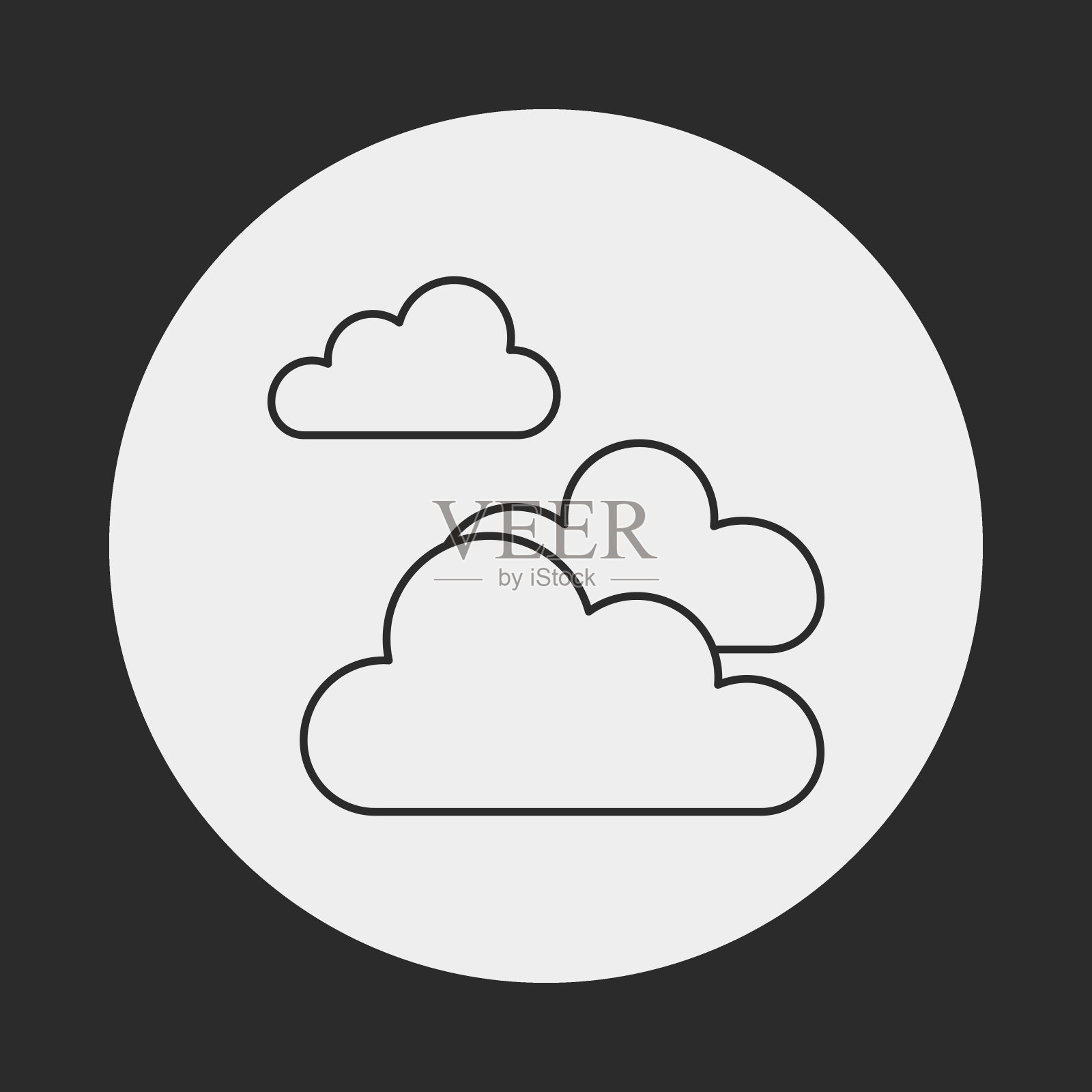 天气一行图标图标素材