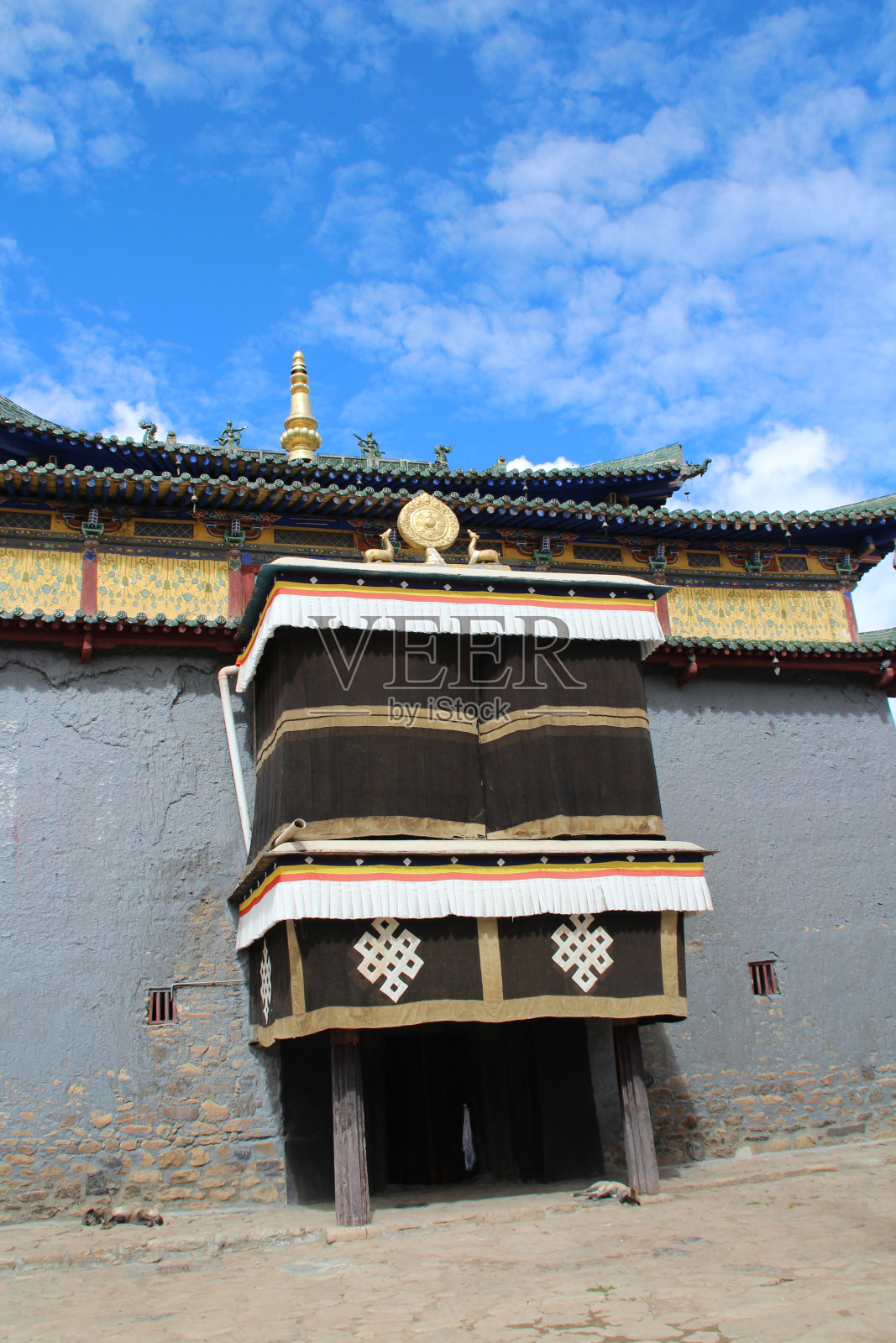 沙鲁修道院照片摄影图片