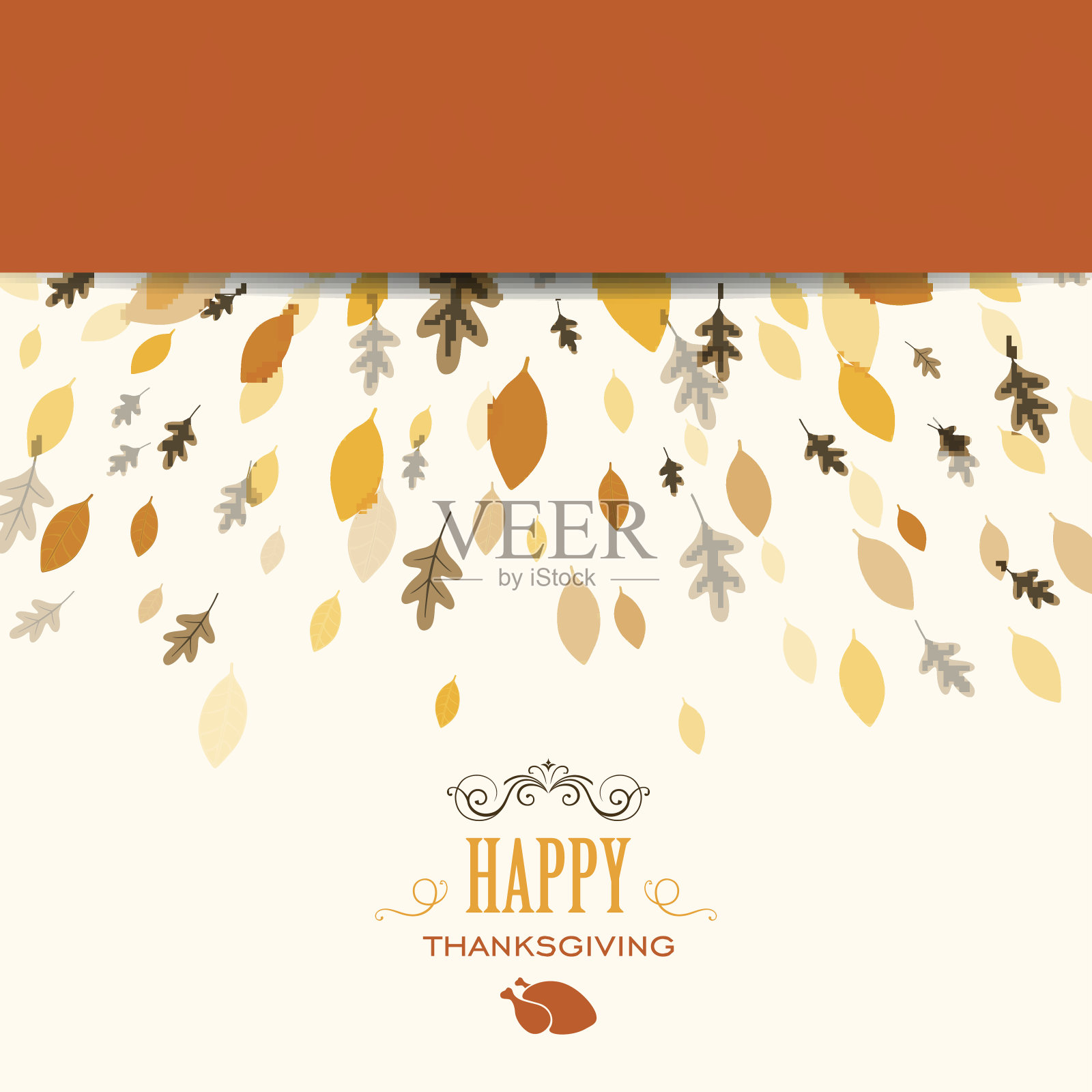 矢量感恩背景设计插画图片素材