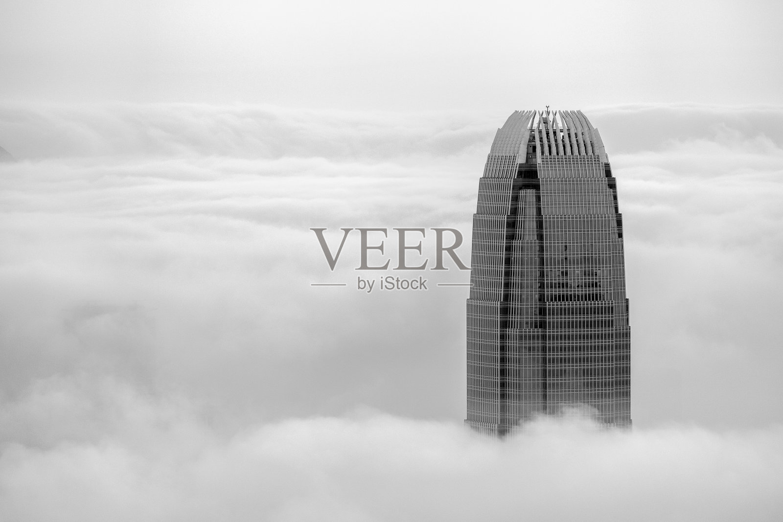 云中的城市——香港照片摄影图片