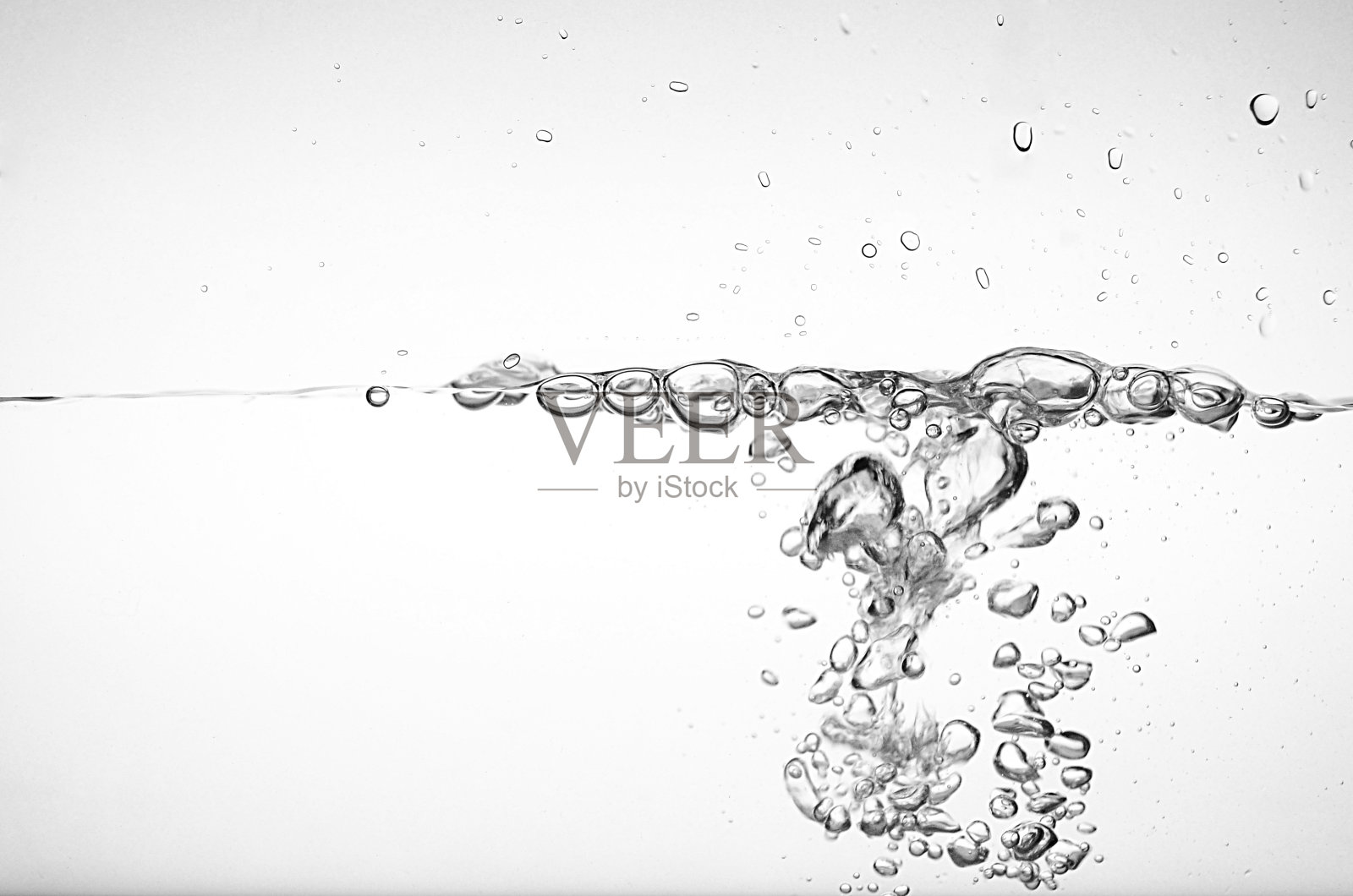 水滴和气泡照片摄影图片