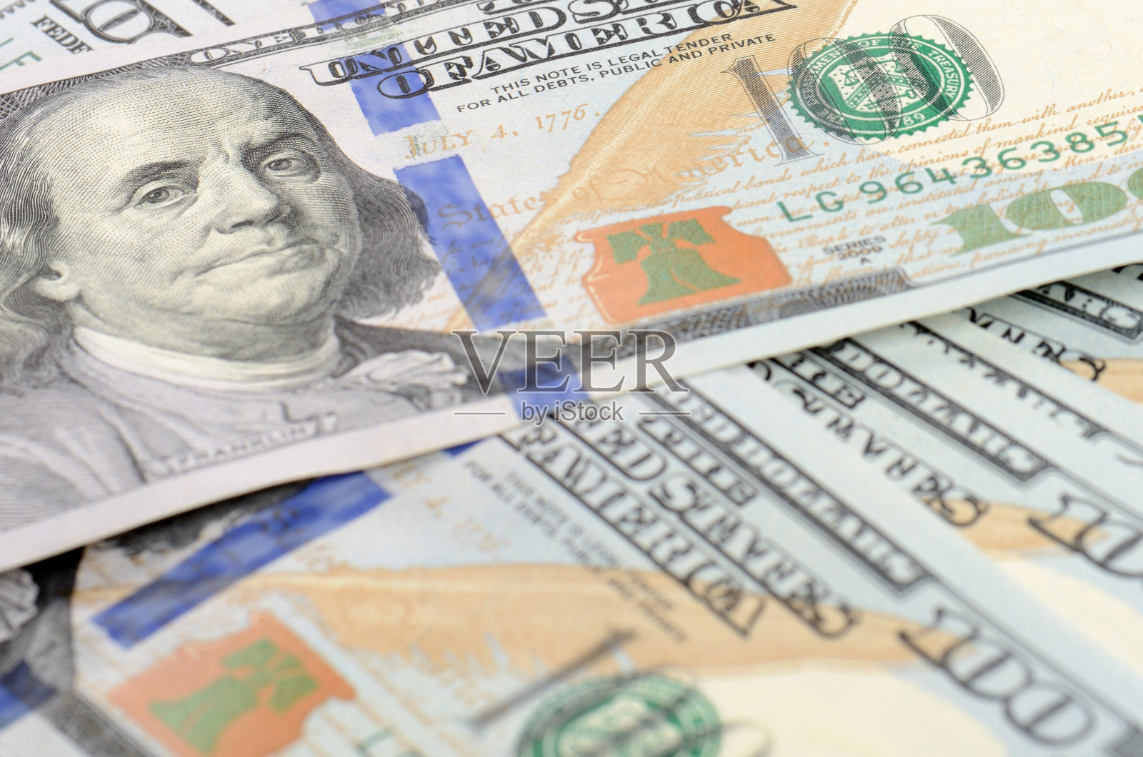 百元钞票背景照片摄影图片