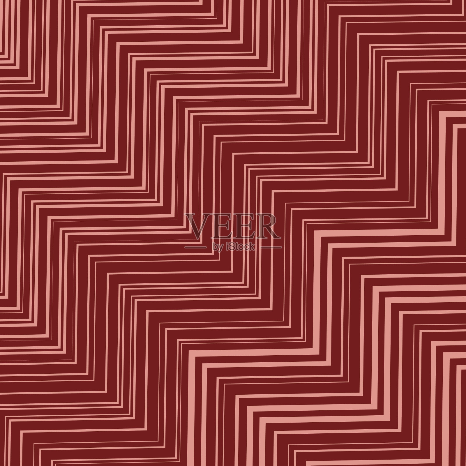 几何振动波形插画图片素材