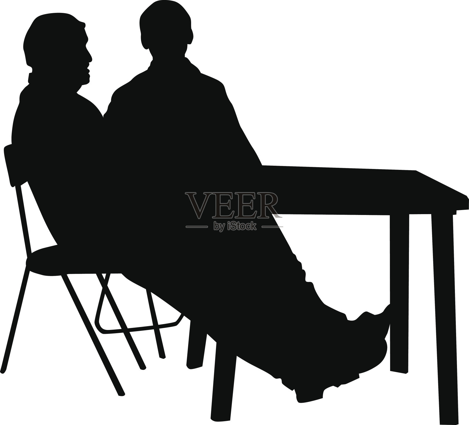 男人在咖啡馆设计元素图片