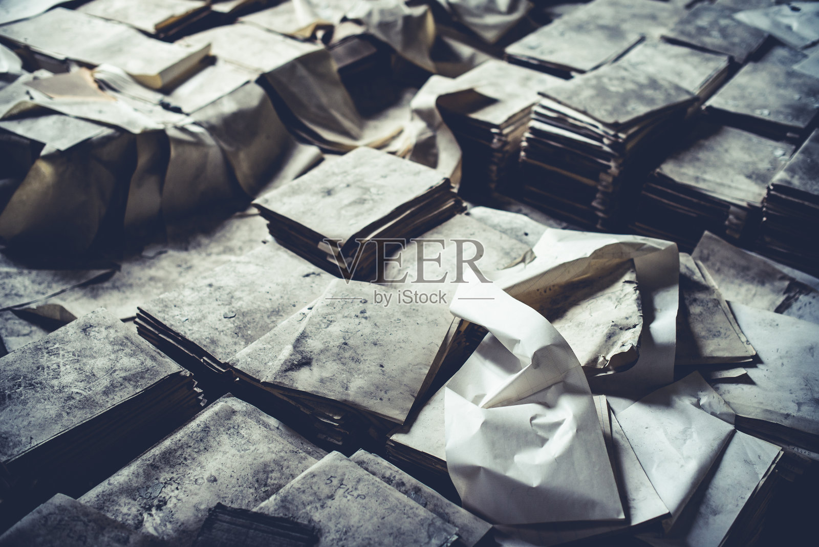 文书工作-丢失在时间中的物品和地方照片摄影图片