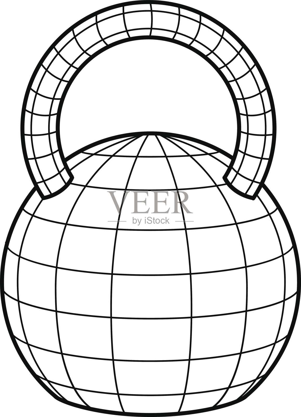 哑铃设计元素图片