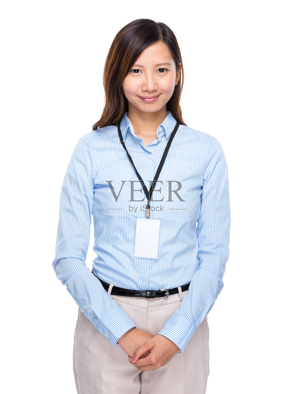 一个中国女商人的肖像照片摄影图片