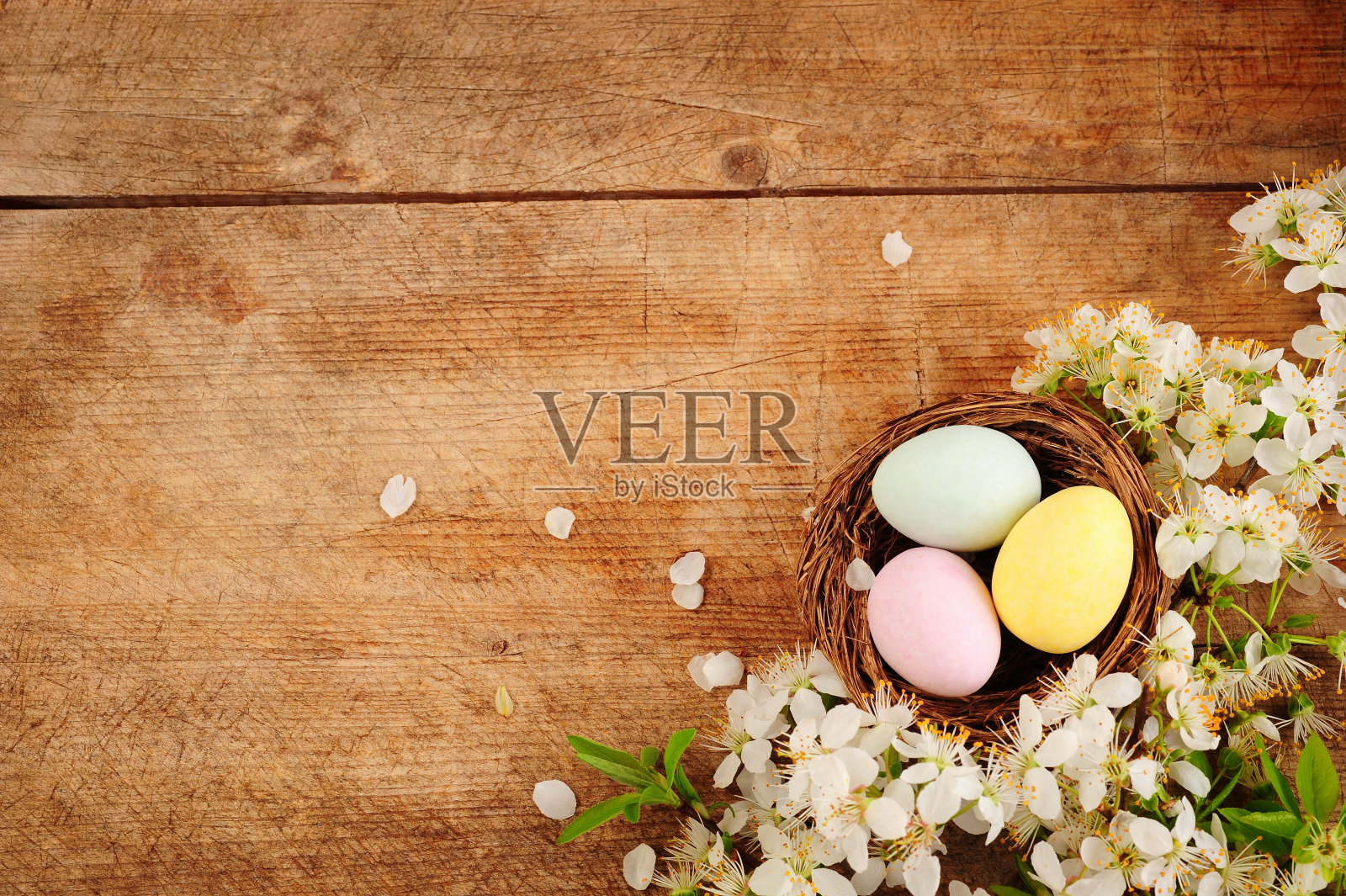 复活节篮子照片摄影图片