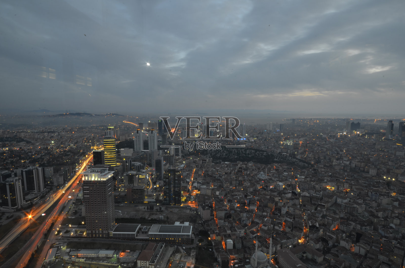 伊斯坦布尔和晚上照片摄影图片