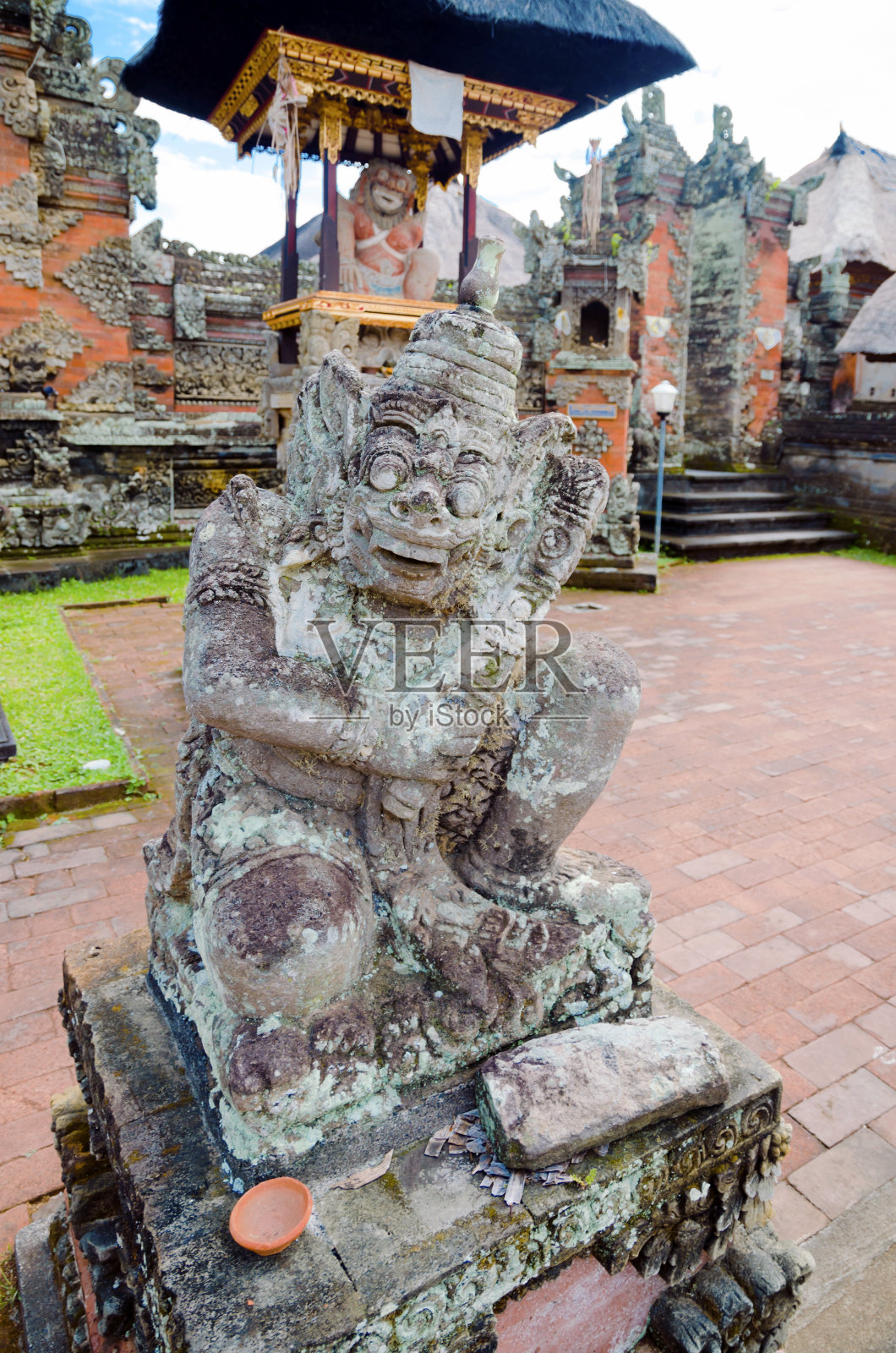 巴端寺，印尼巴厘岛的巴厘岛印度教寺庙照片摄影图片