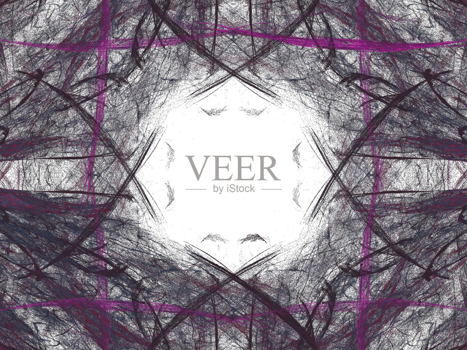 抽象垃圾肮脏的紫色背景上的白色背景插画图片素材