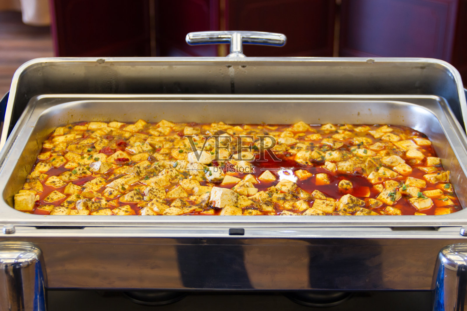 麻辣豆腐照片摄影图片