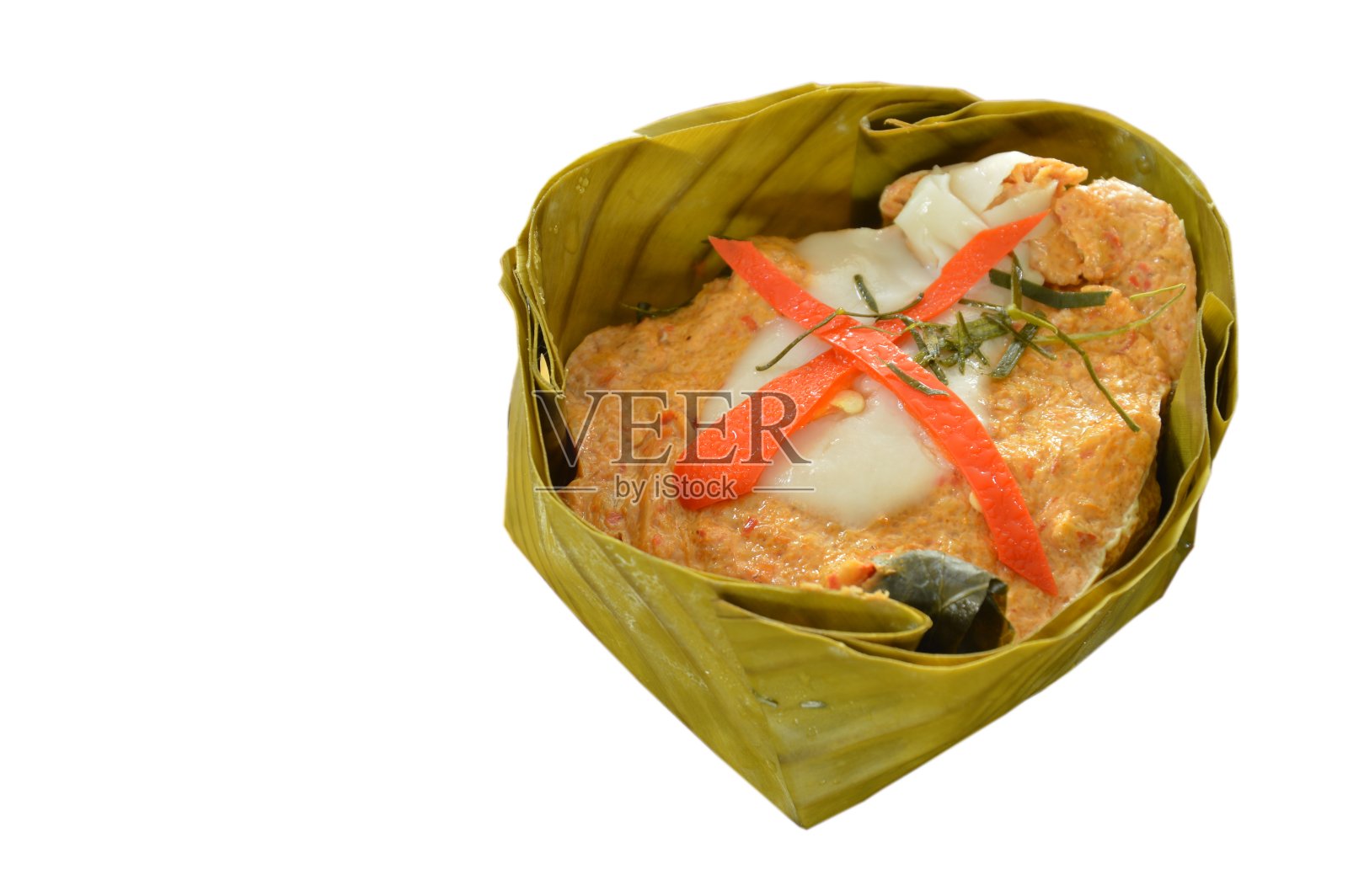 咖喱鱼配印度桑椹椰浆照片摄影图片