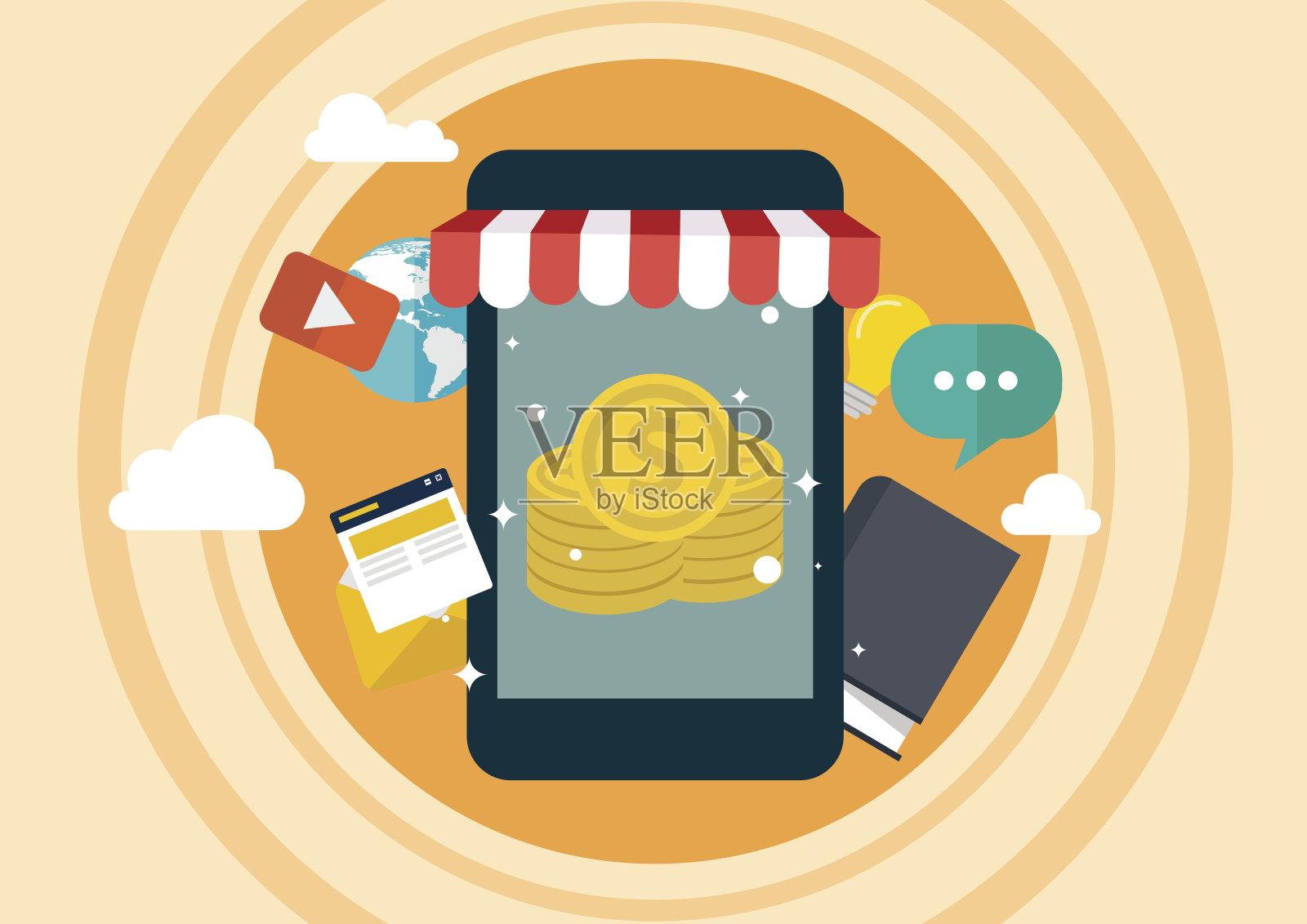 平icon_event插画图片素材