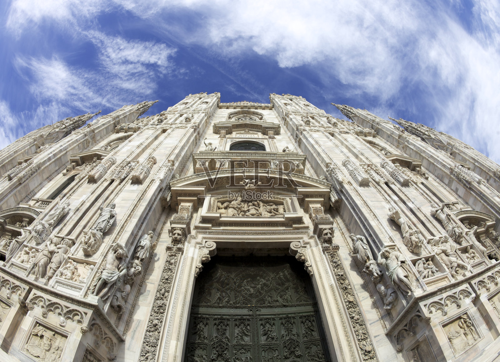 米兰大教堂照片摄影图片