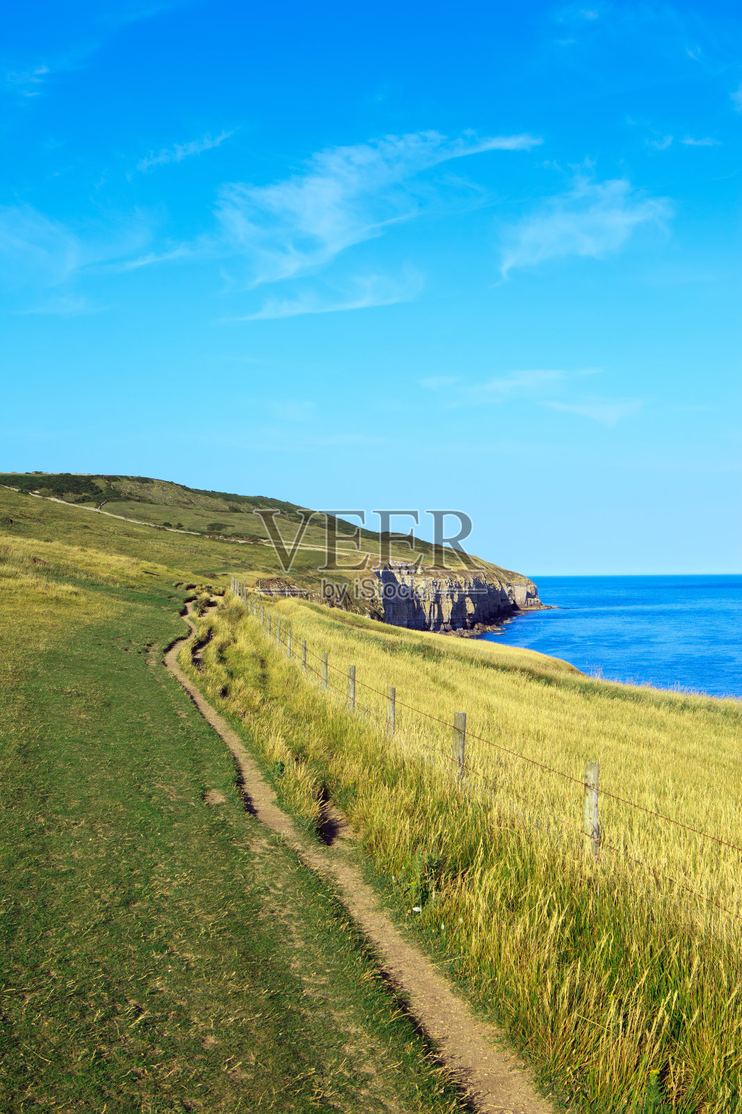 海边的小路照片摄影图片