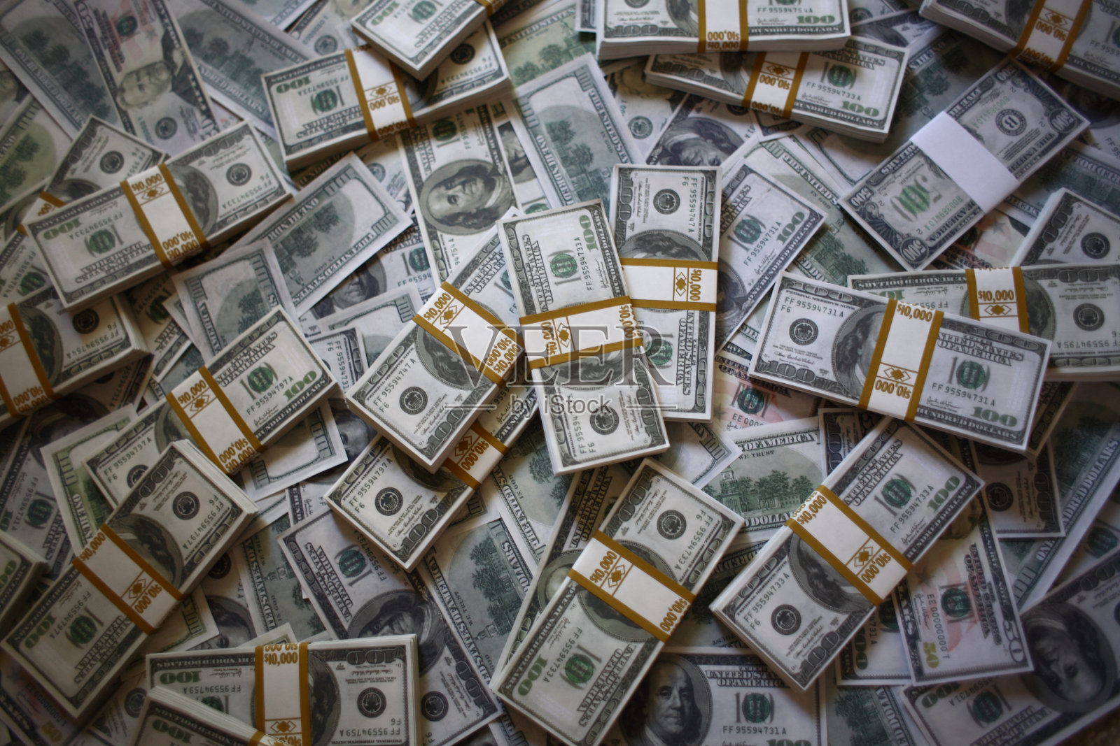 堆现金照片摄影图片