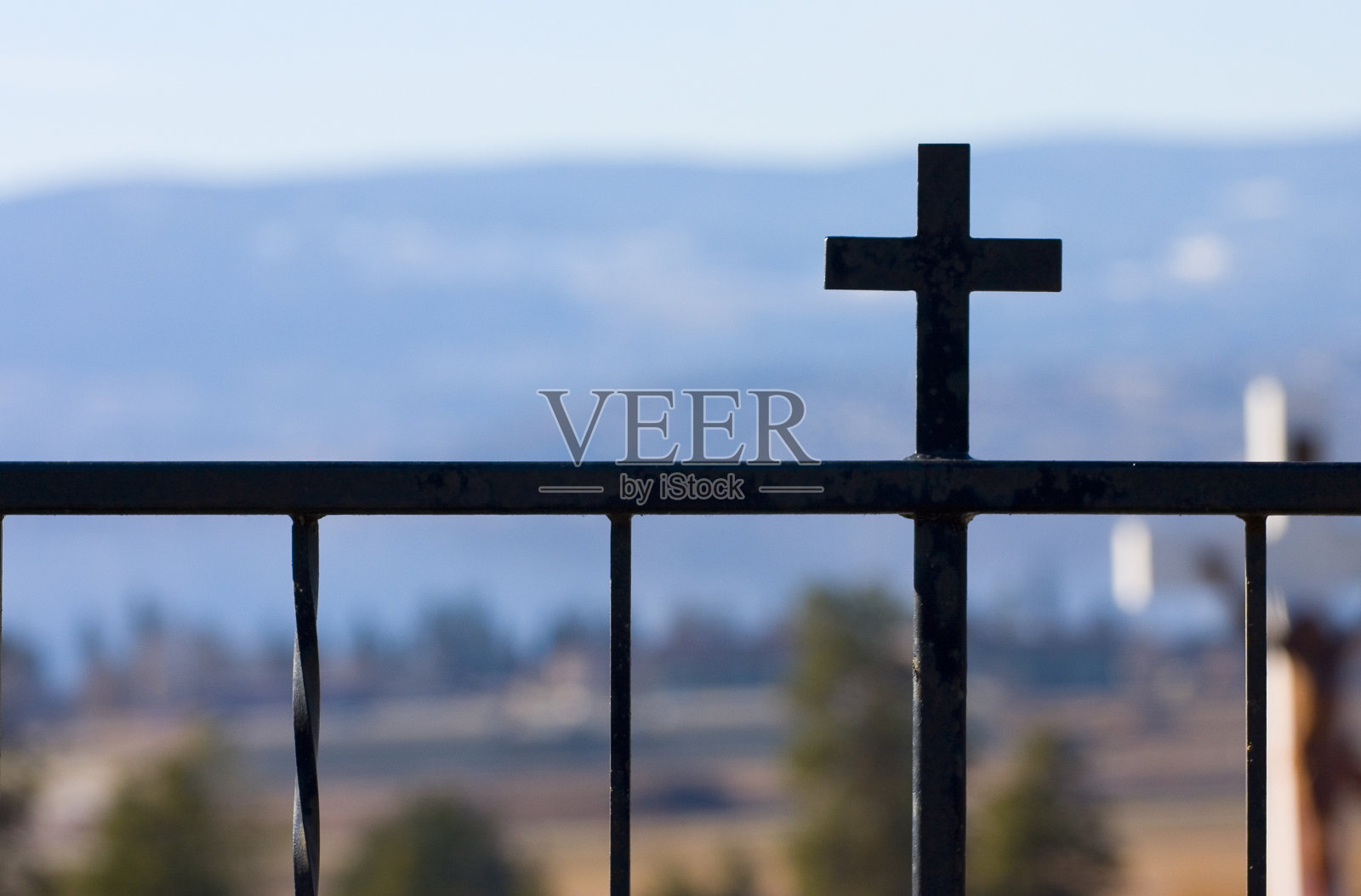 墓园交叉照片摄影图片