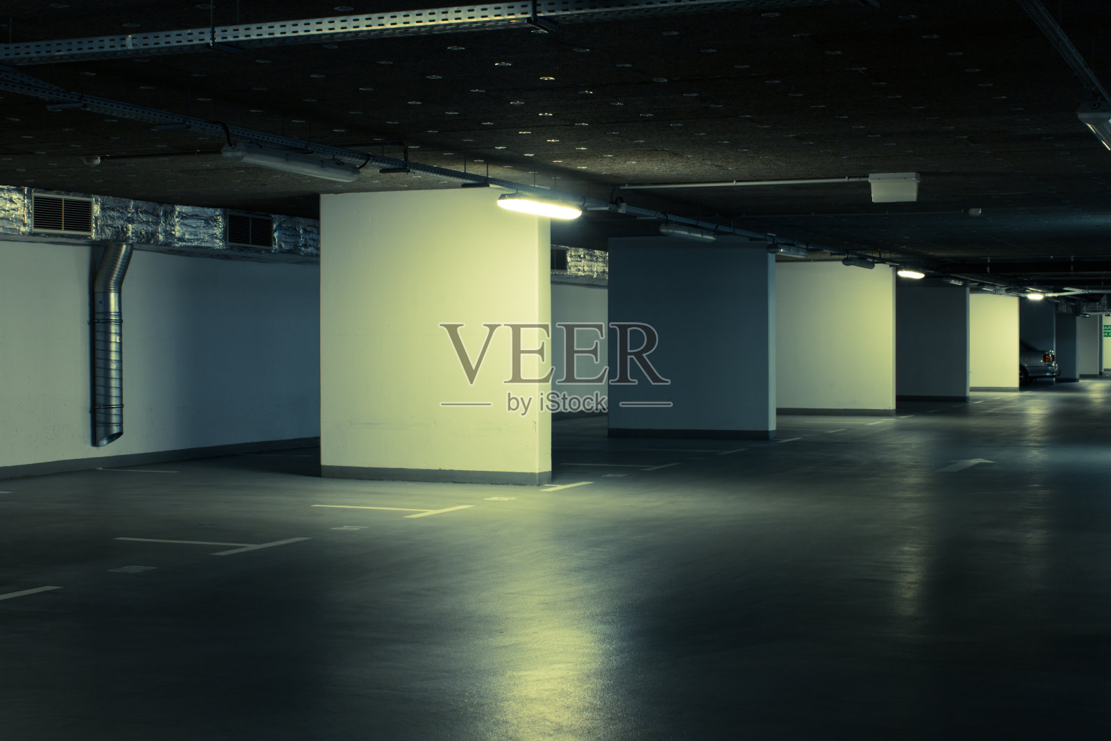 停车场照片摄影图片