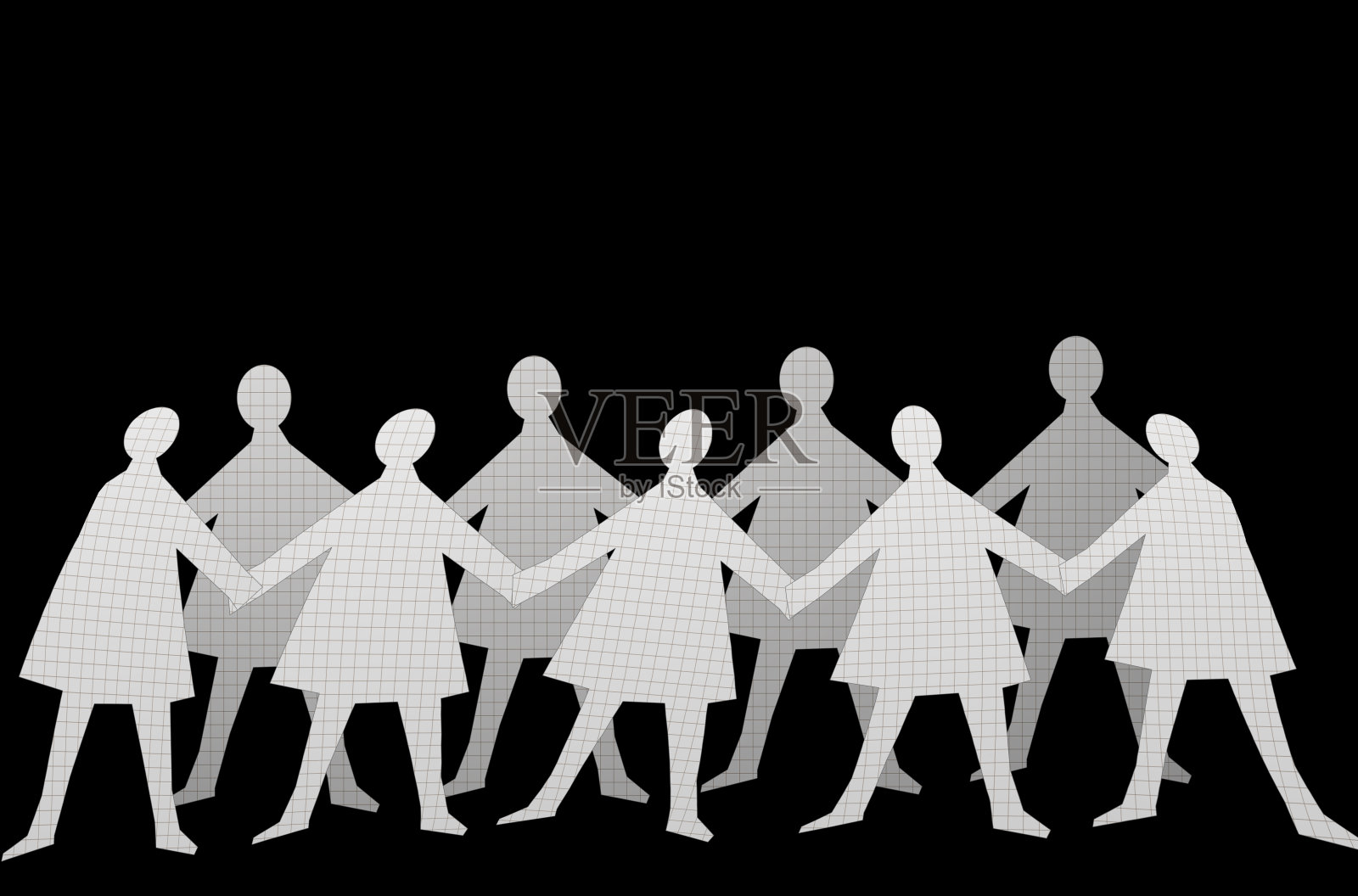 孩子们围成一个圈照片摄影图片