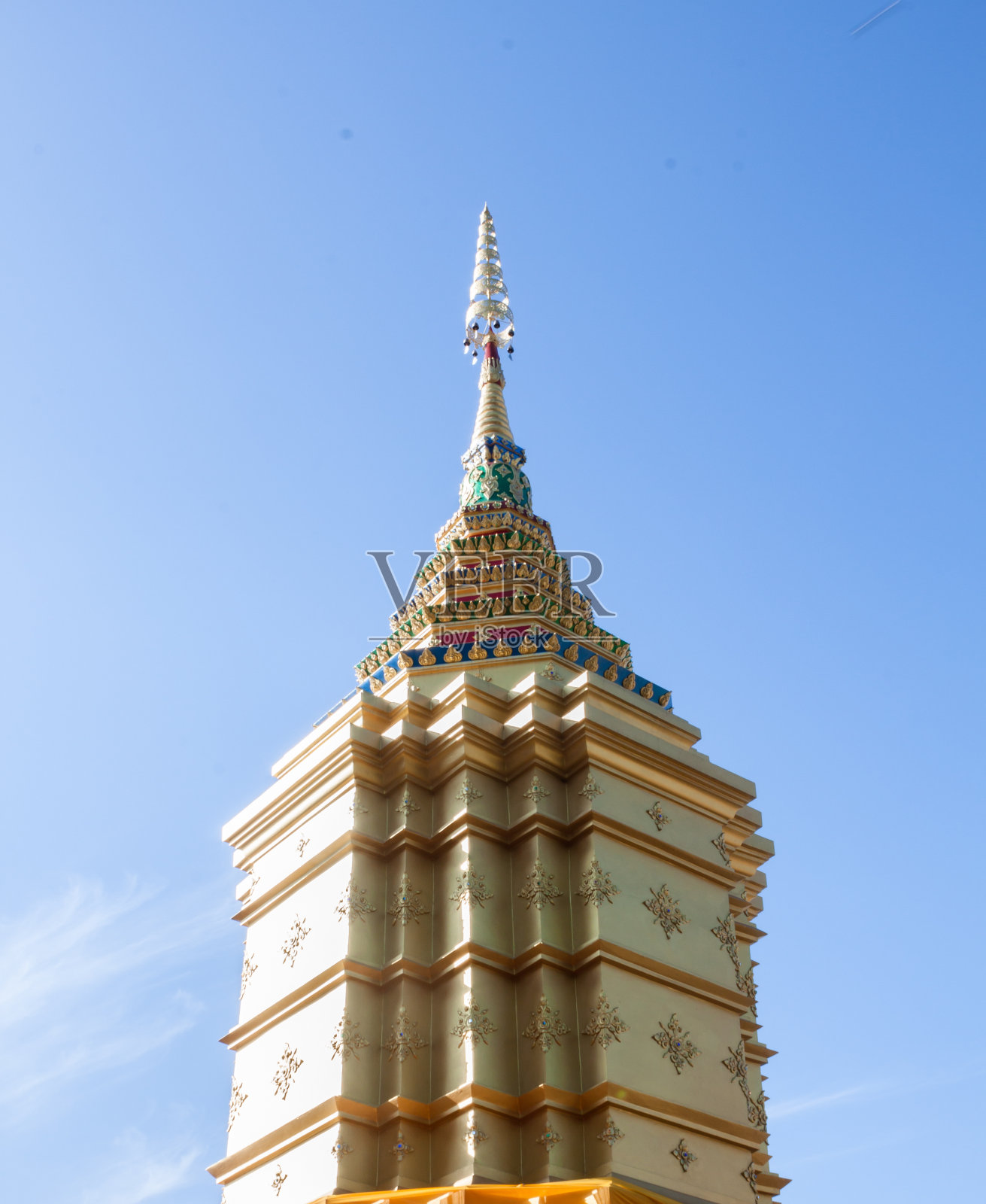 泰国北部兰那风格建筑之美照片摄影图片