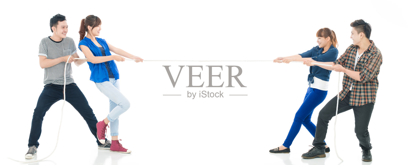 拉绳照片摄影图片