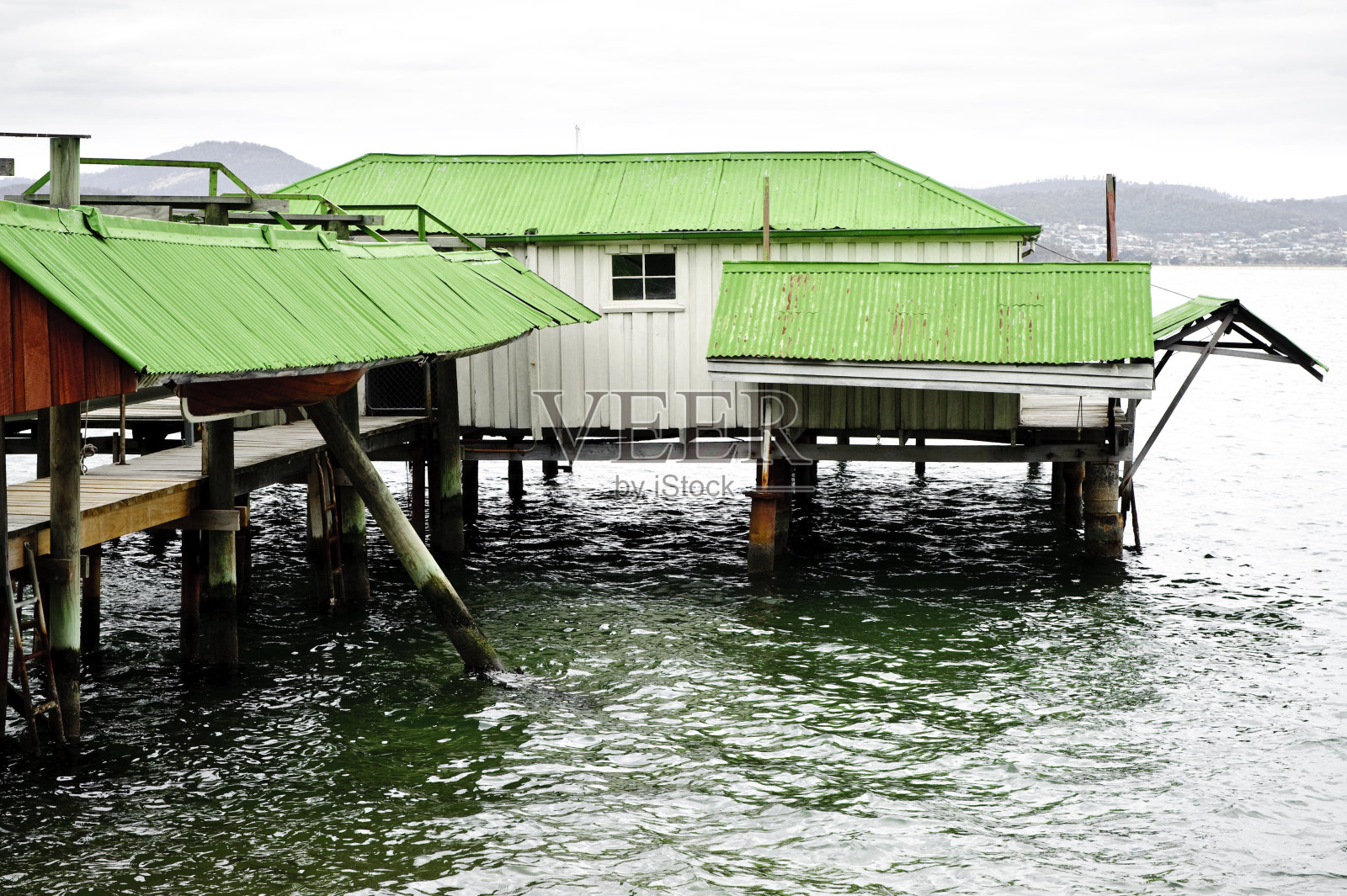 澳大利亚塔斯马尼亚霍巴特码头照片摄影图片
