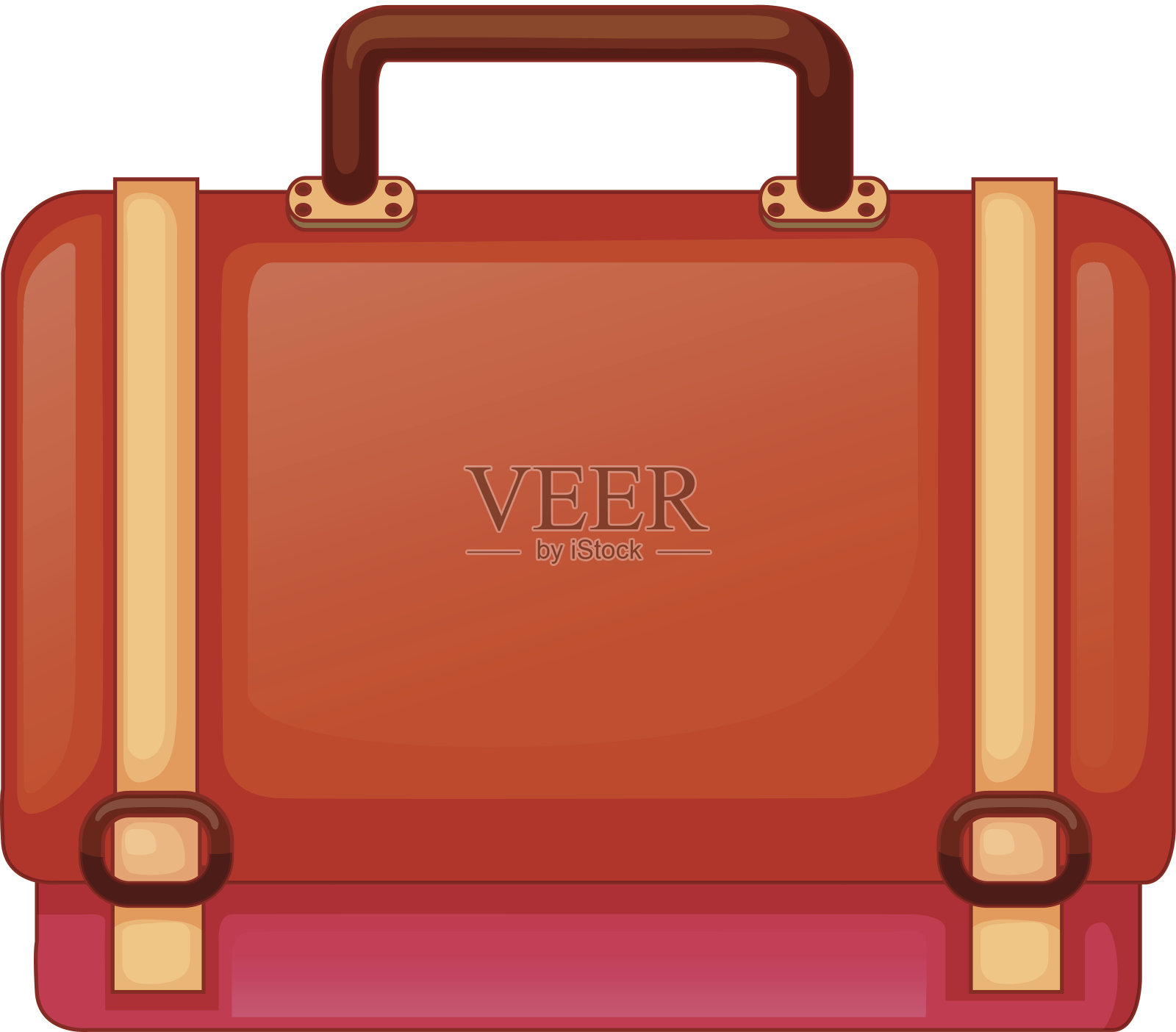 红色的包设计元素图片