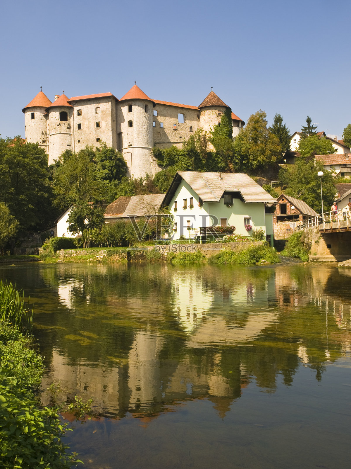 Zuzemberk城堡照片摄影图片