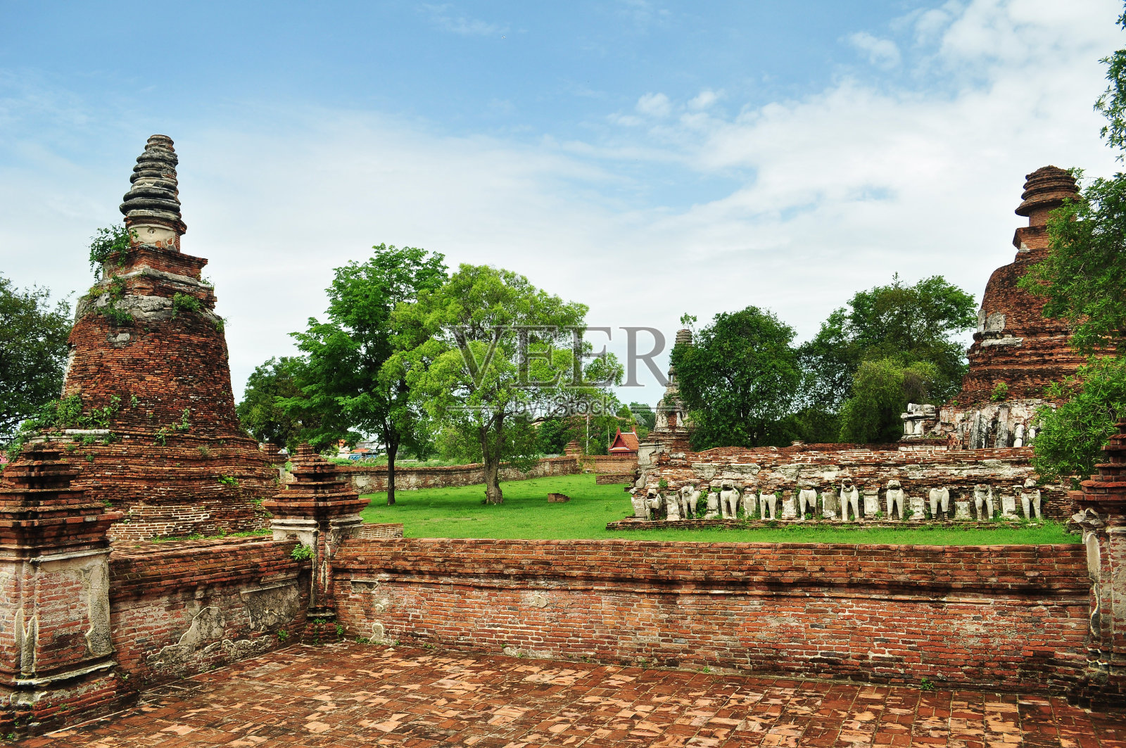 古城废墟照片摄影图片