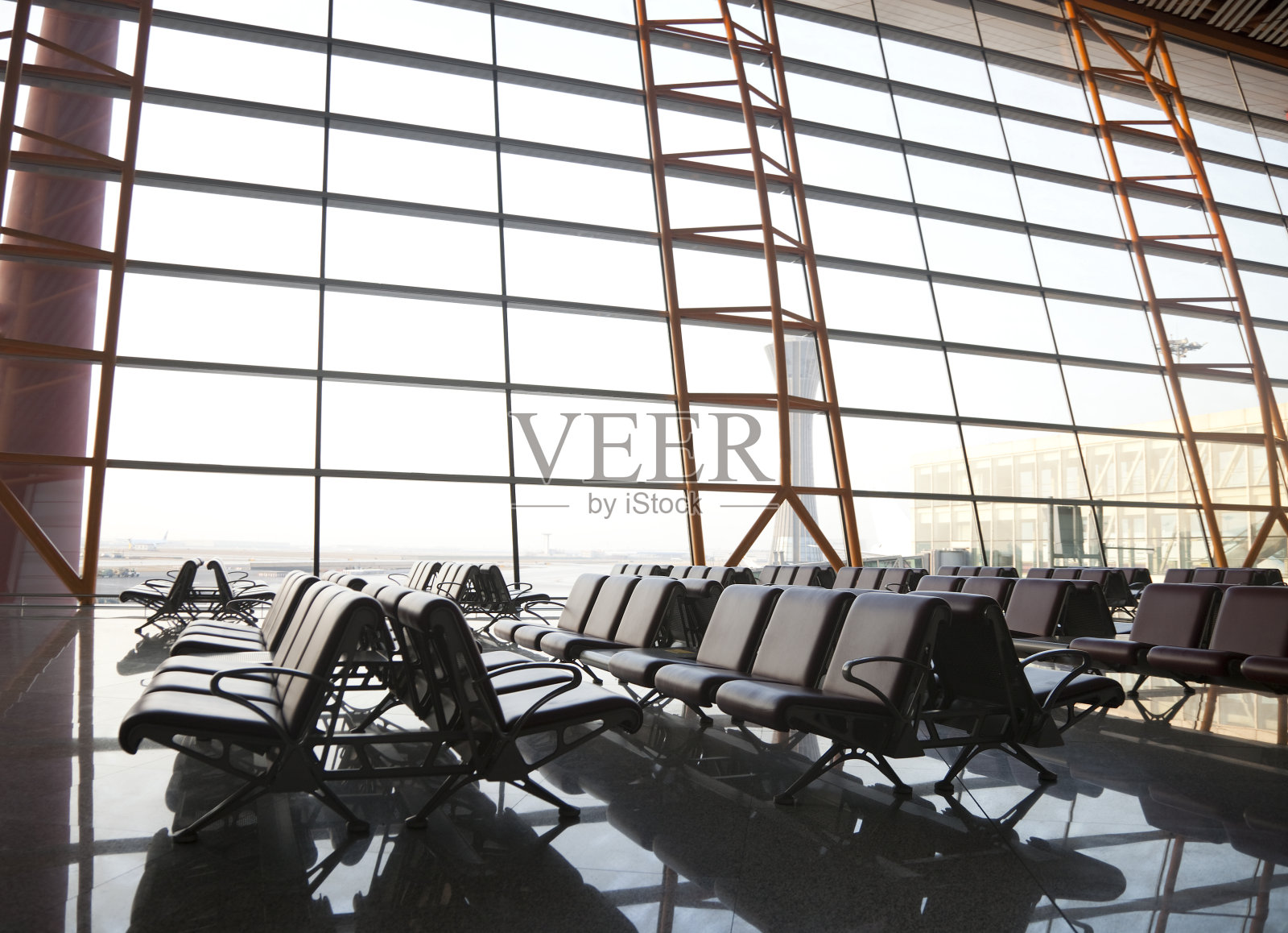 机场等候区照片摄影图片