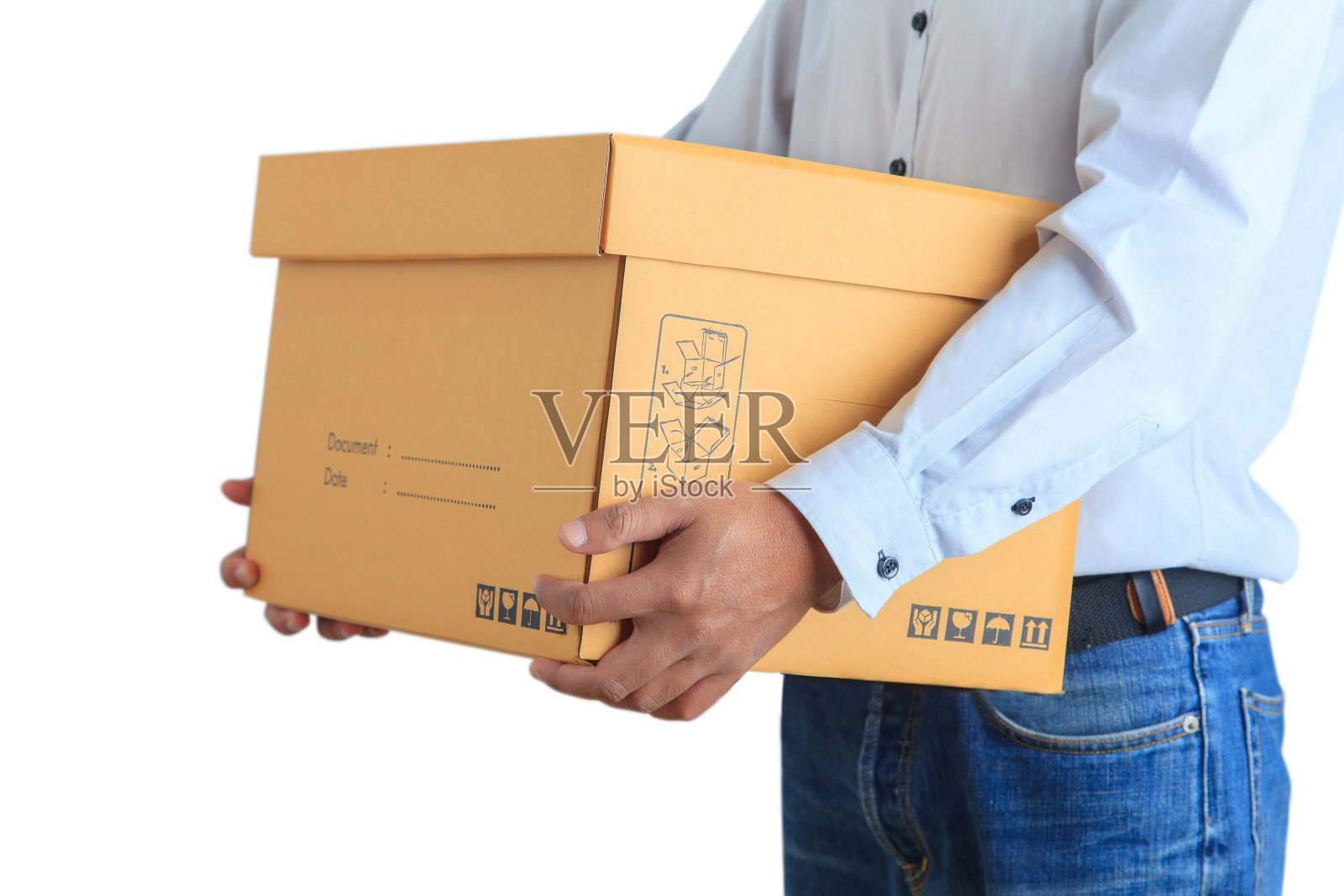 送货员照片摄影图片