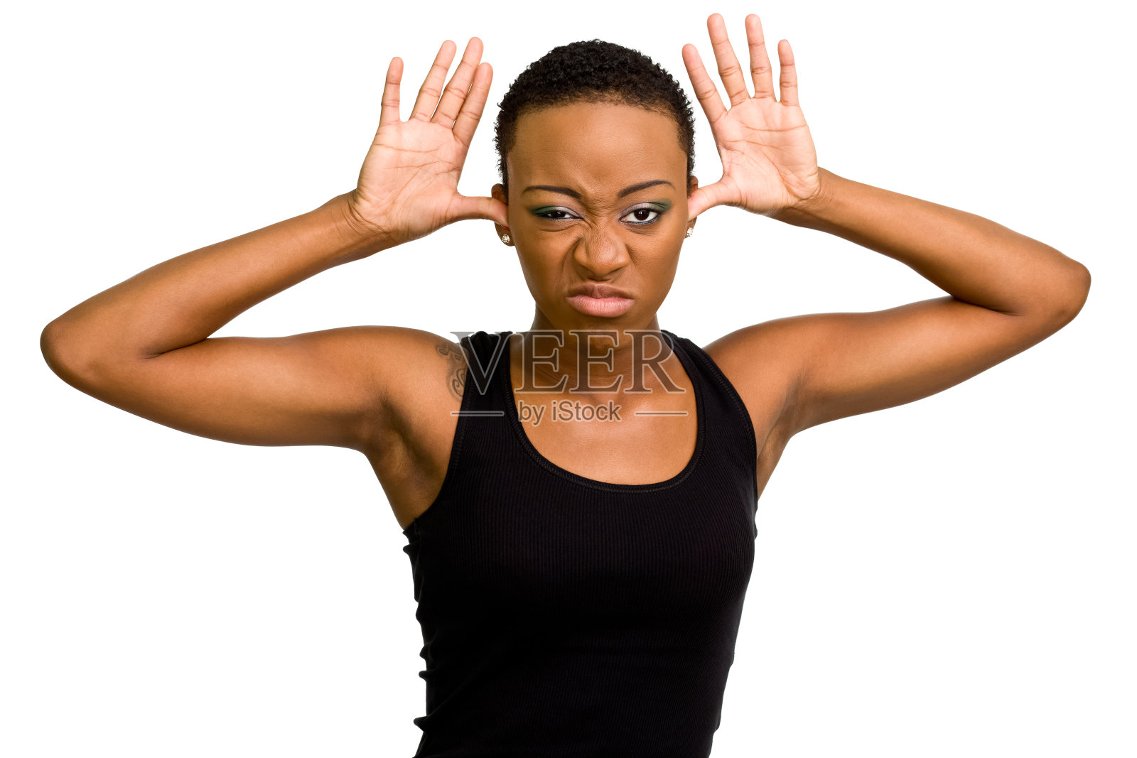 女性肖像照片摄影图片