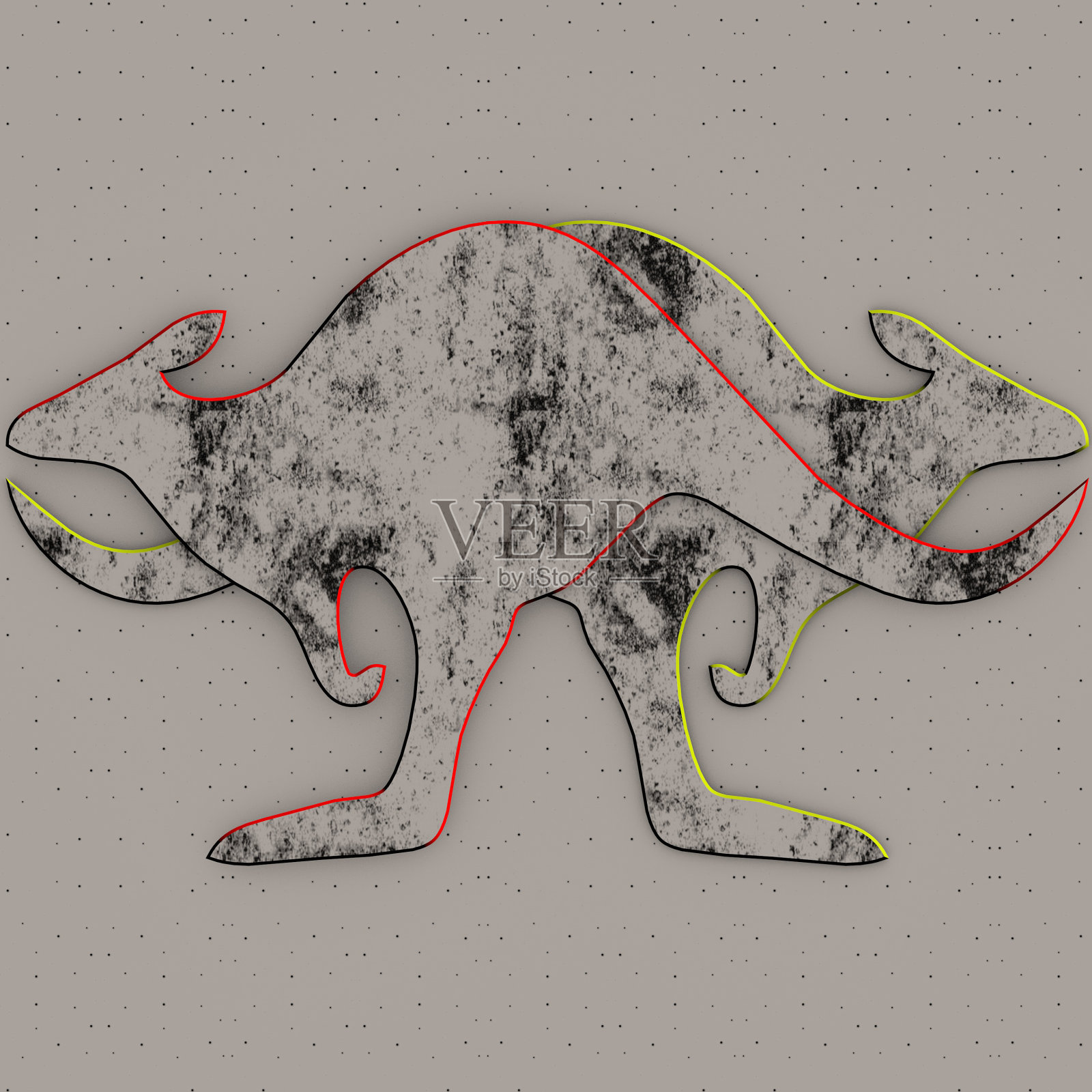 袋鼠照片摄影图片