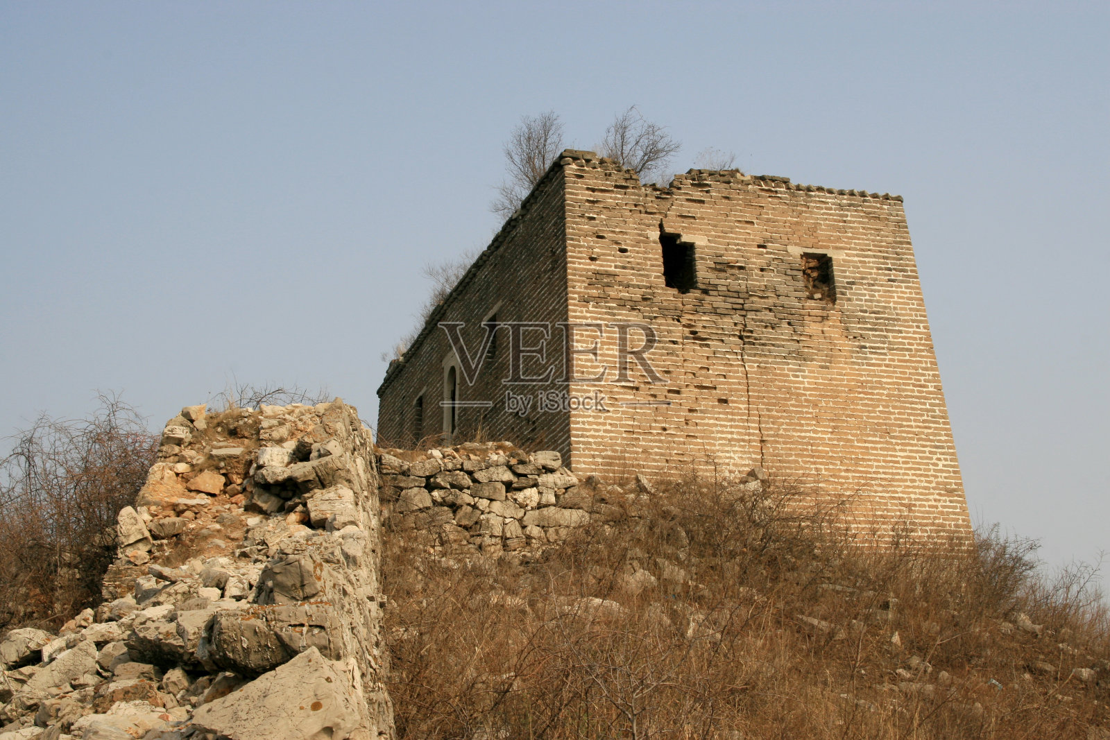 中国北方的长城照片摄影图片