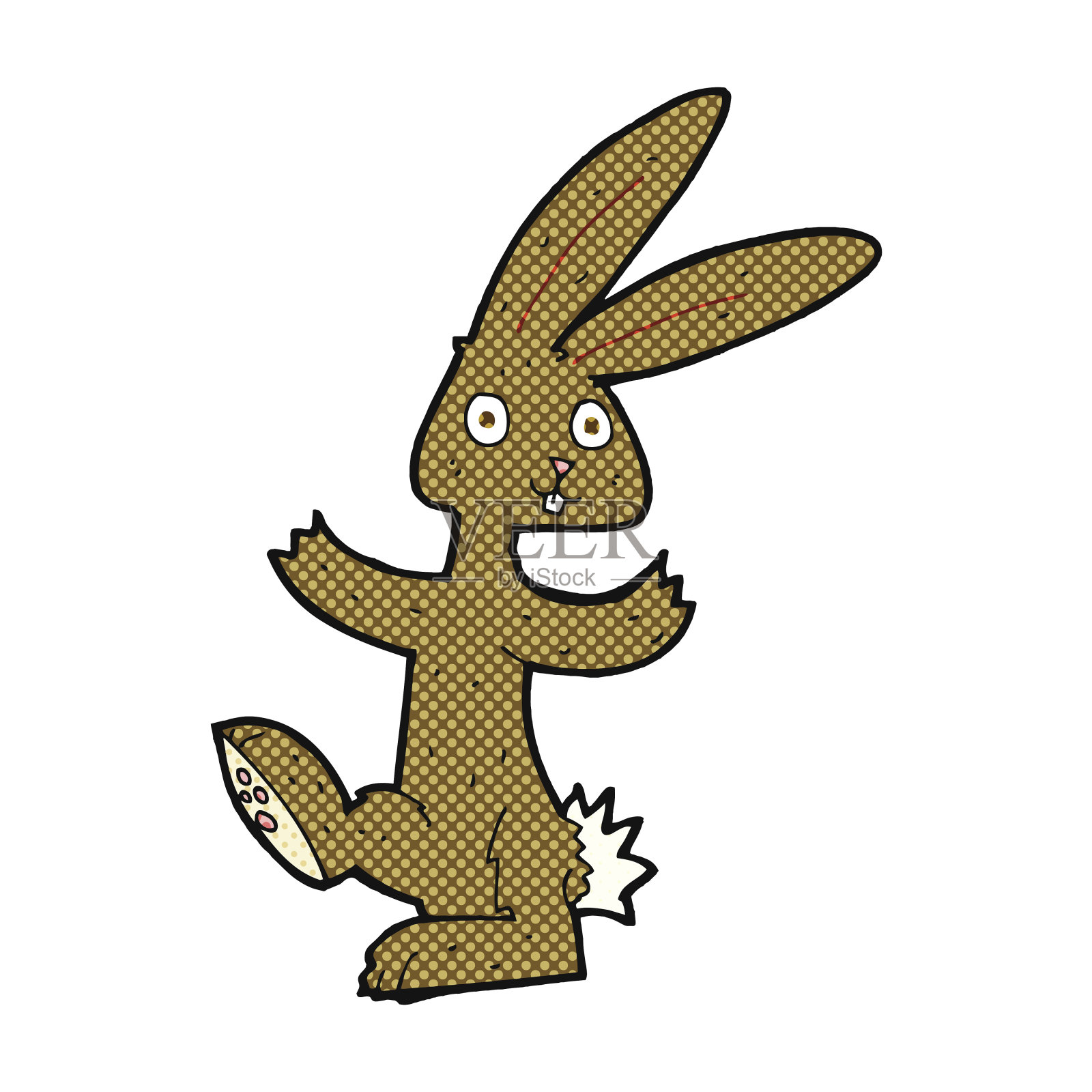 漫画卡通兔子设计元素图片