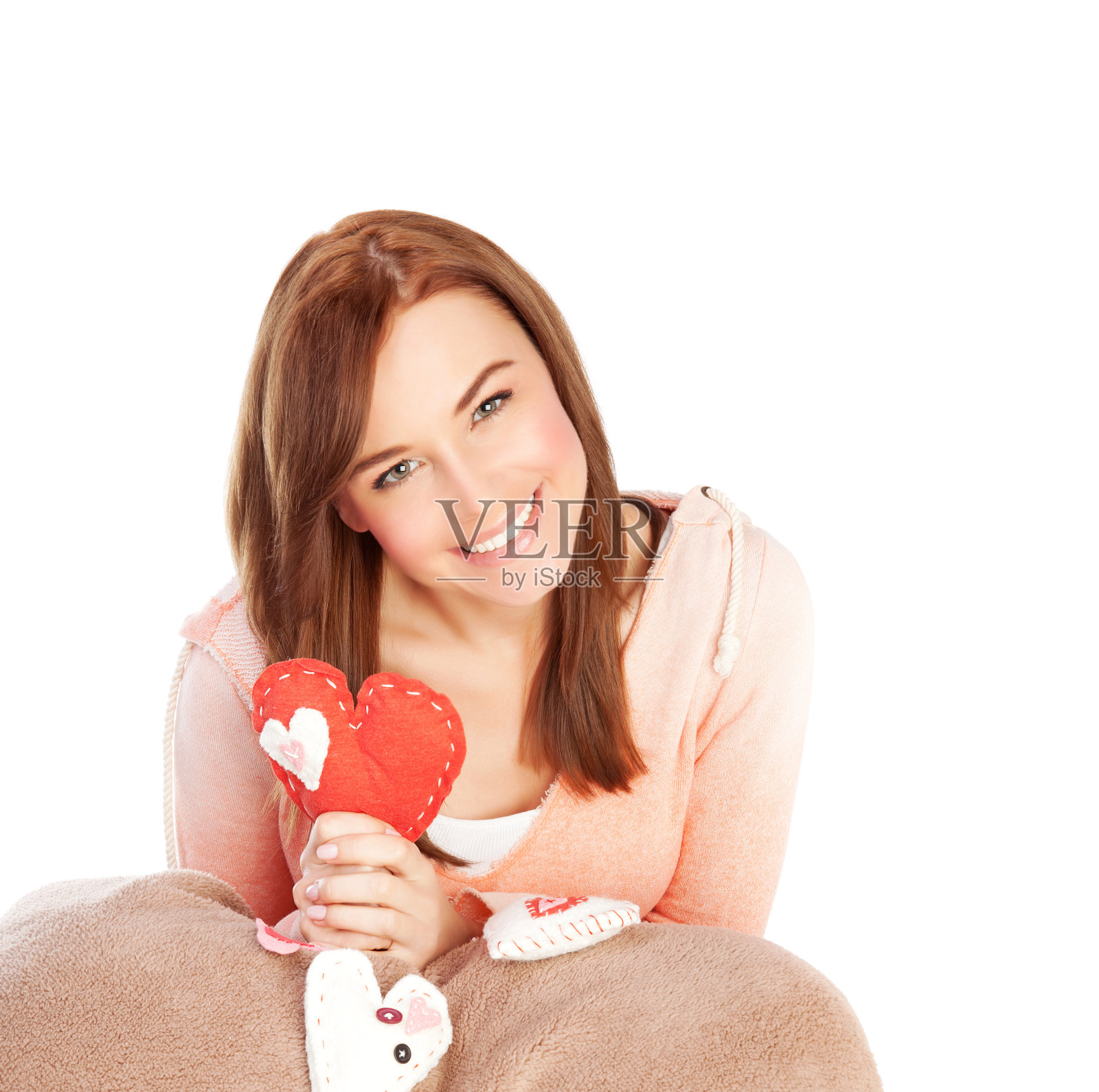 快乐的女孩照片摄影图片