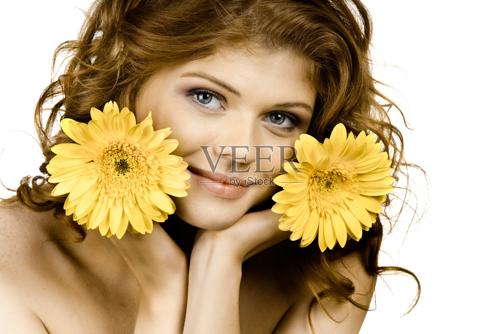 漂亮的女人照片摄影图片