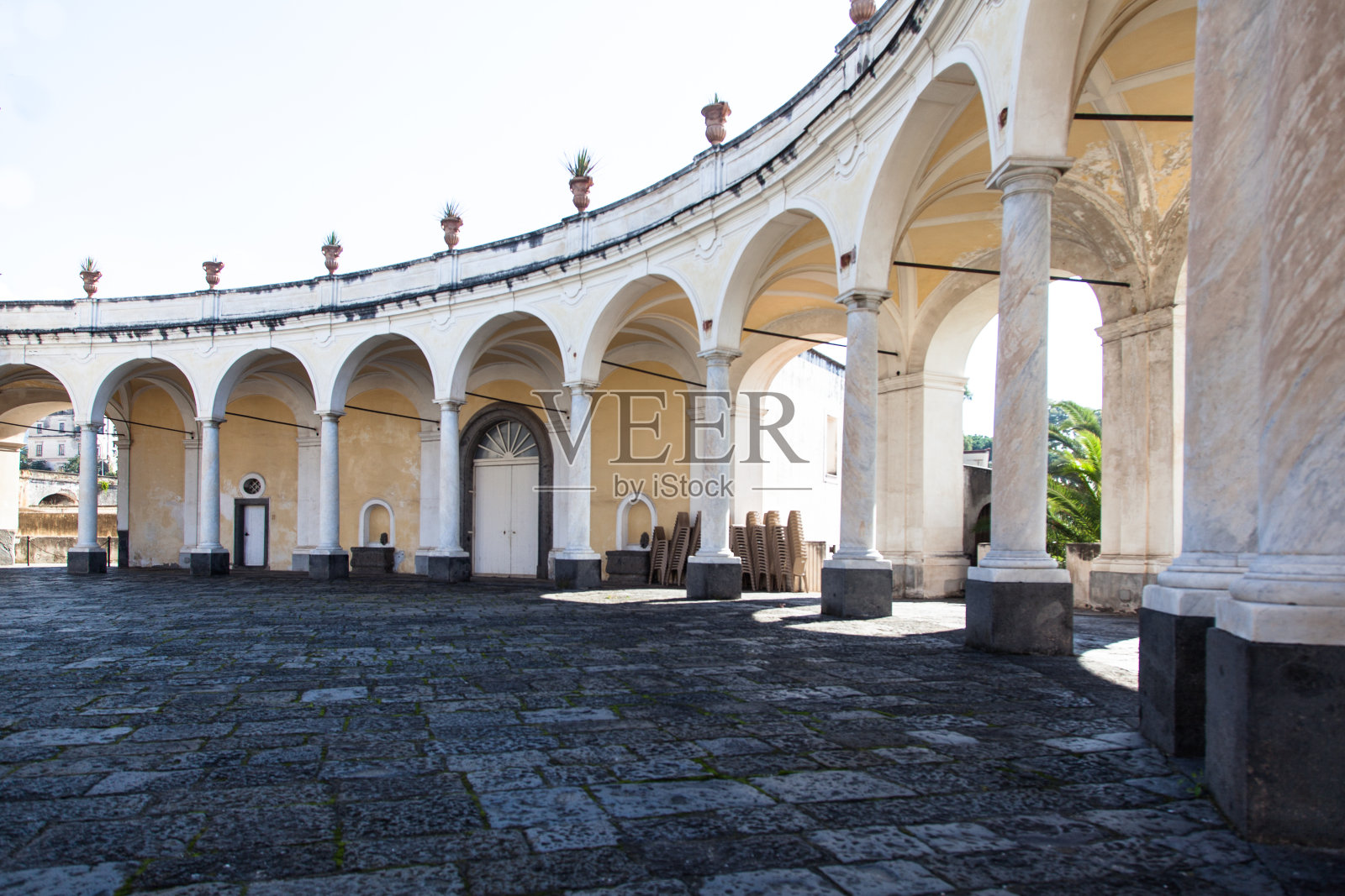 坎波利托别墅，Ercolano照片摄影图片