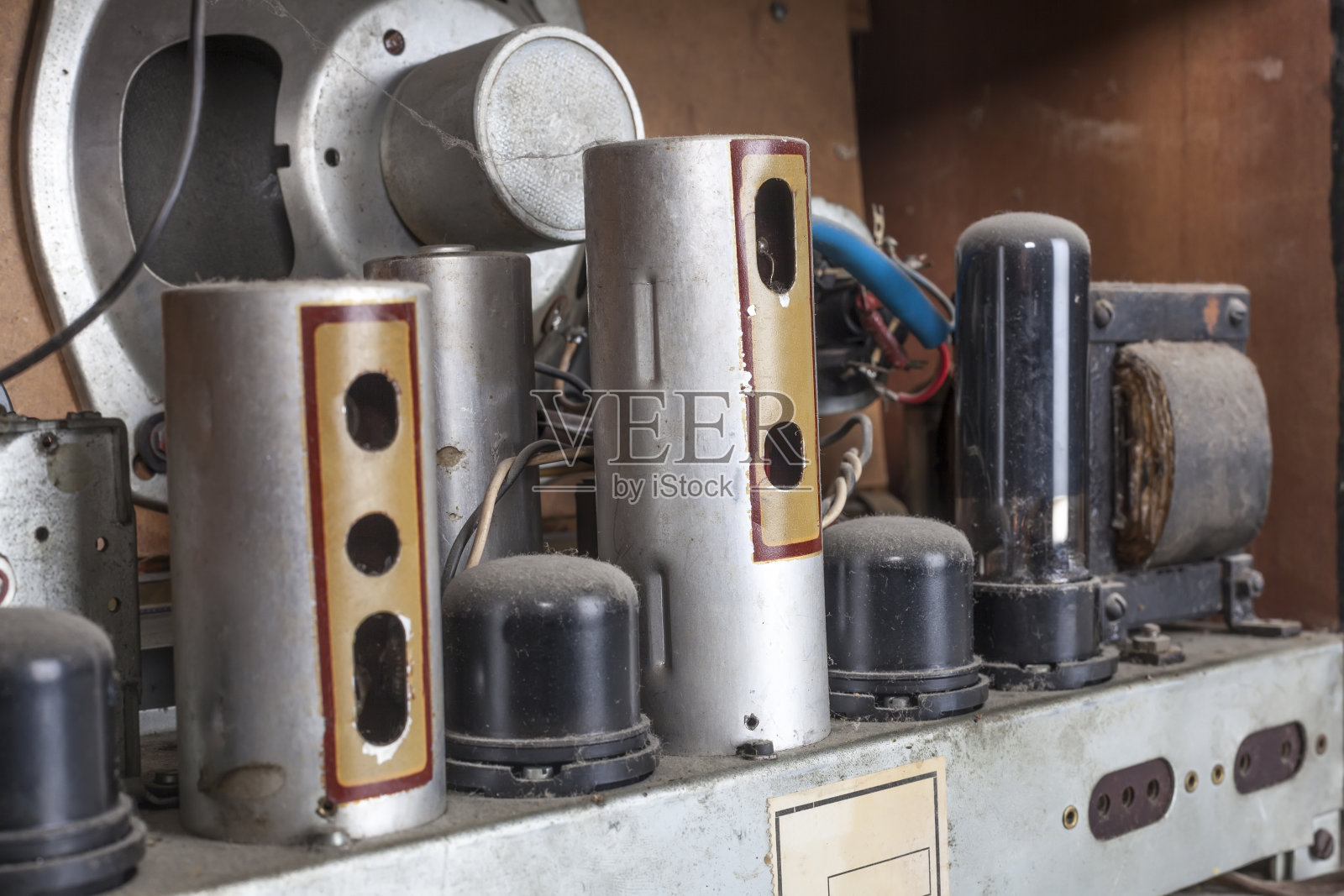 老式旧收音机照片摄影图片