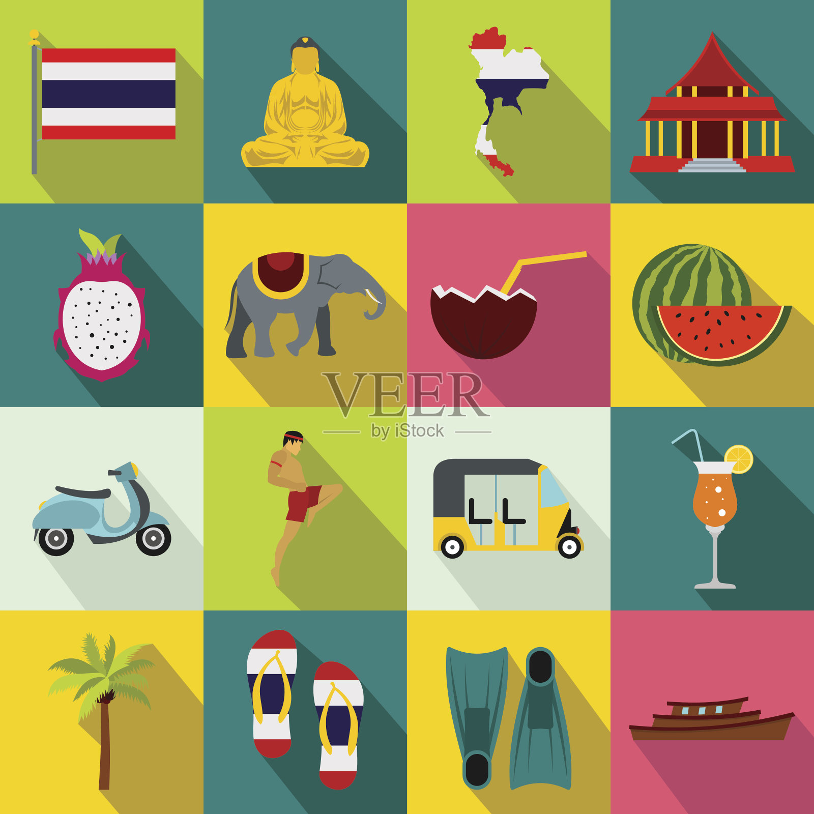 泰国图标设置图标素材