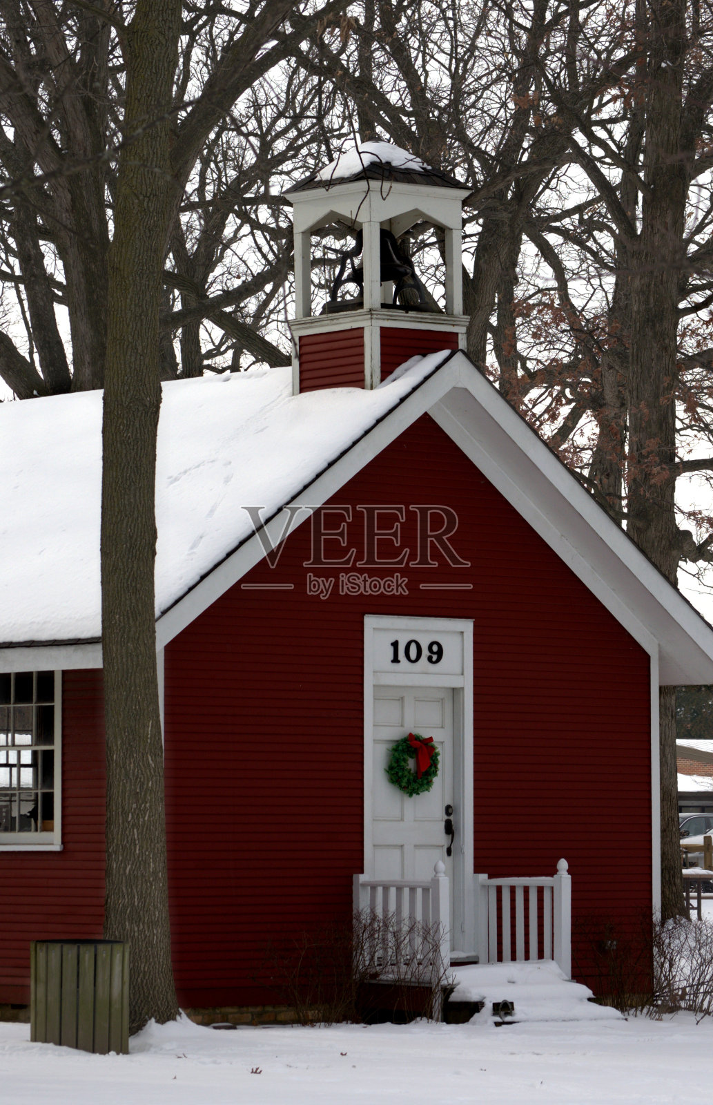 小红的校舍照片摄影图片