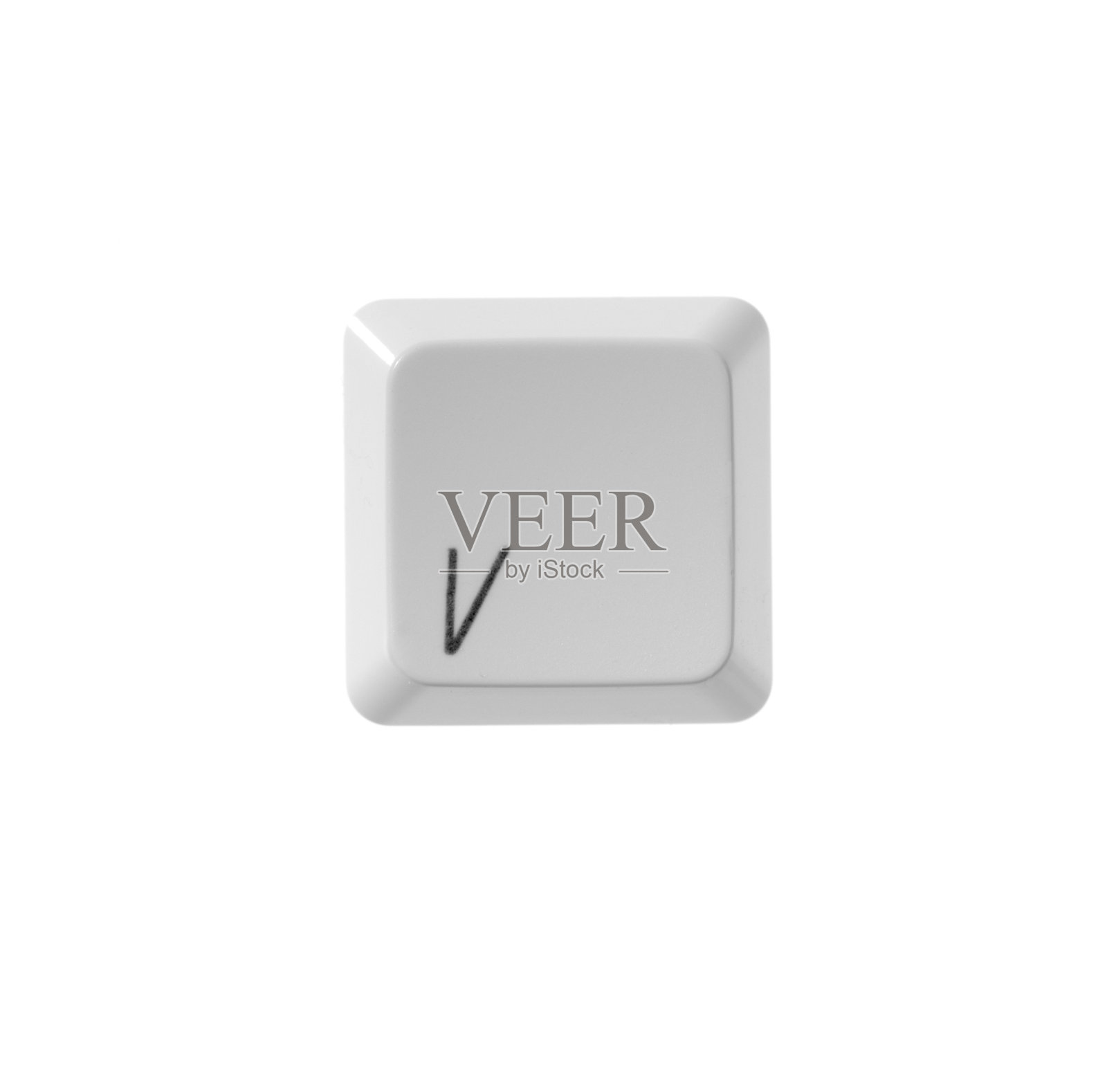 计算机按钮字母V照片摄影图片