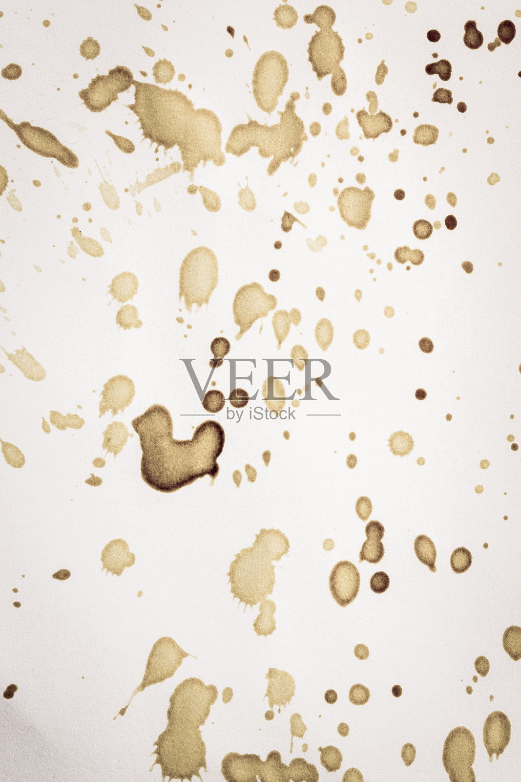 有咖啡渍的纸照片摄影图片